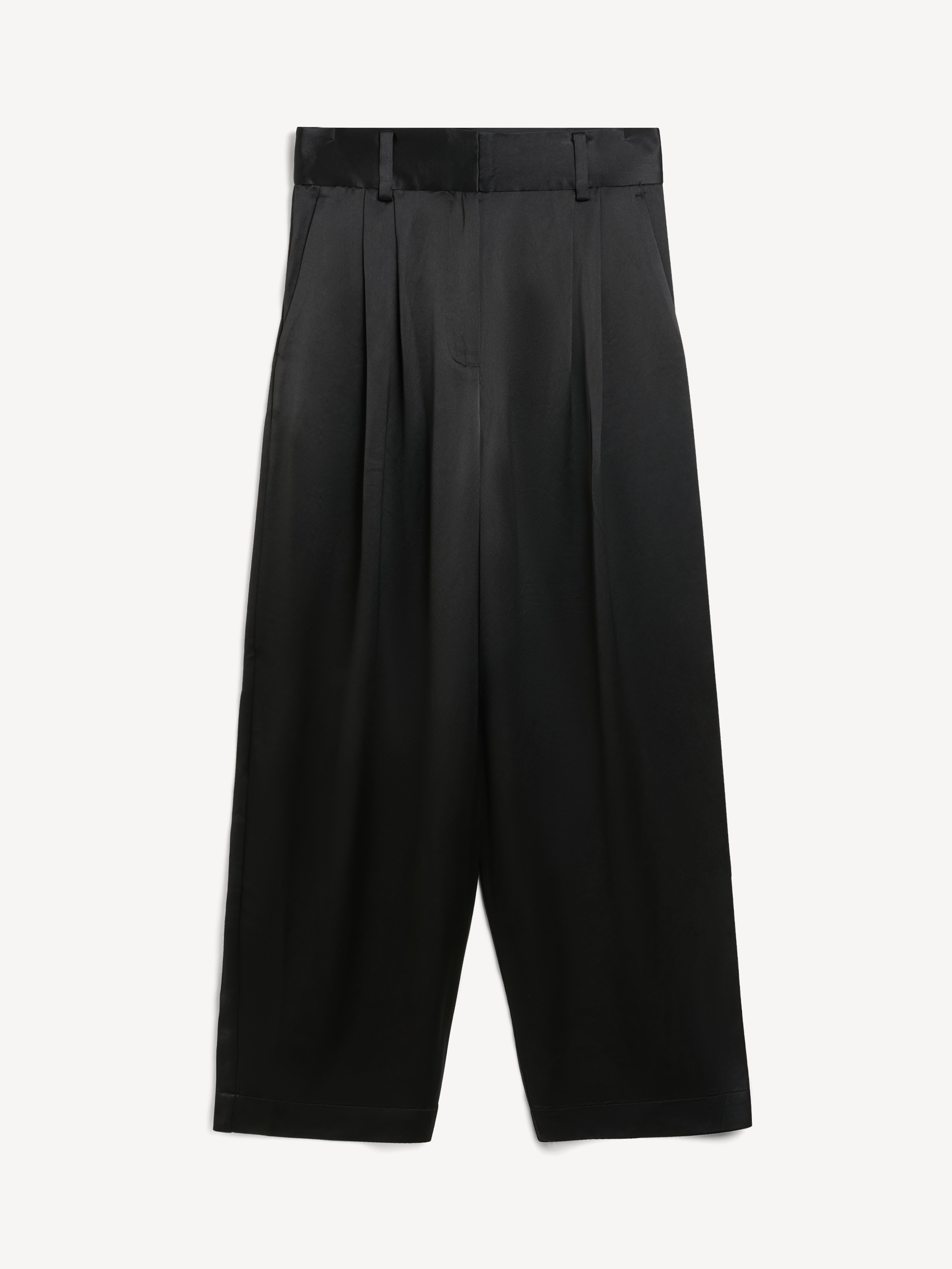 By Malene Birger Pricilla Animal-printed Silk-blend Top In Black