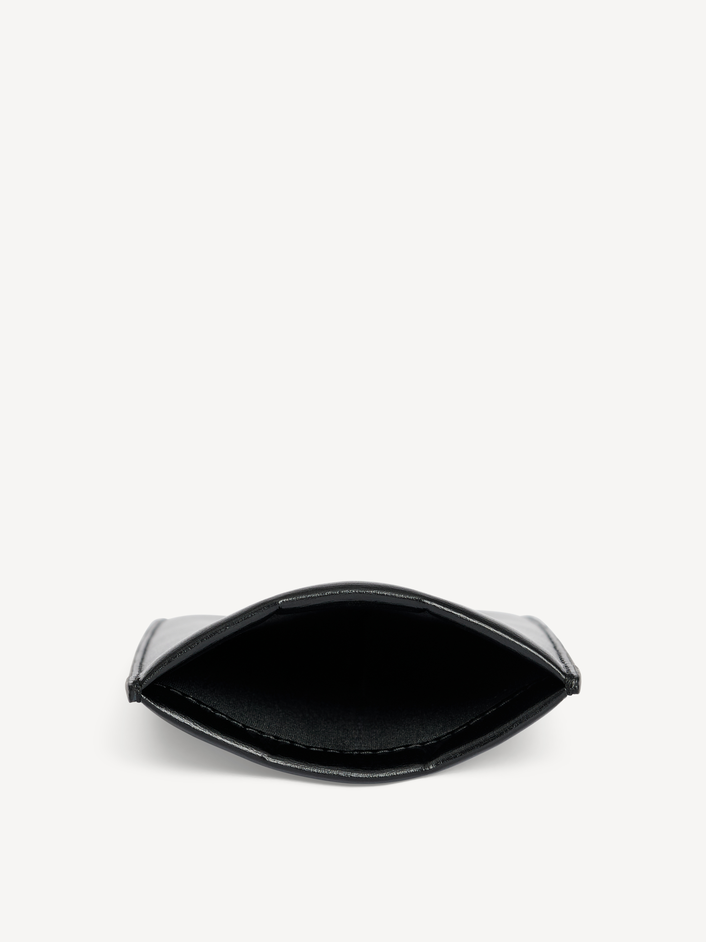 By Malene Birger Aya Leather Sunglasses Case In Black