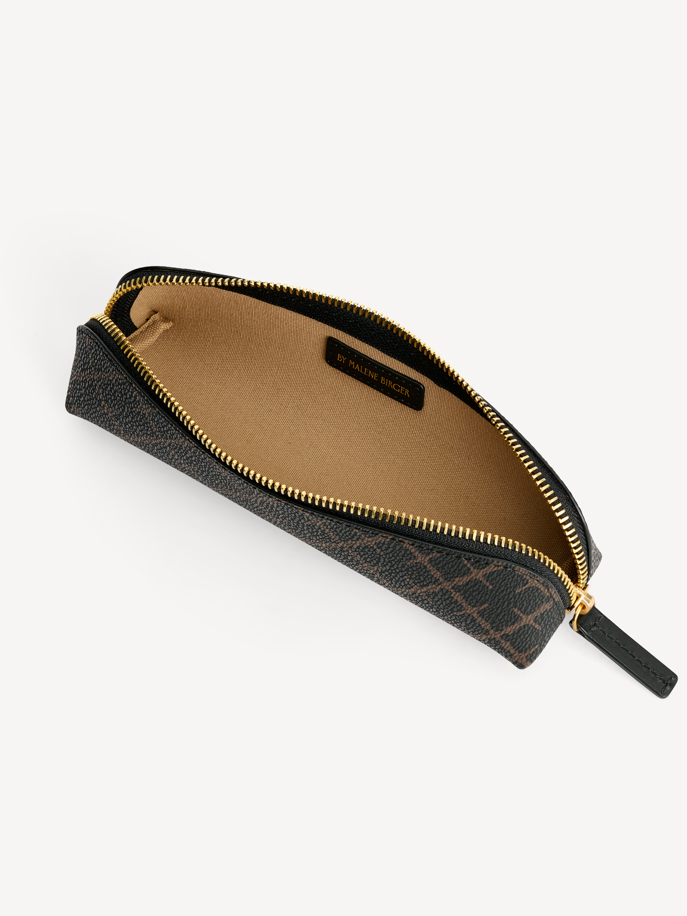 By Malene Birger Ivy Pen Pencil Case In Brown