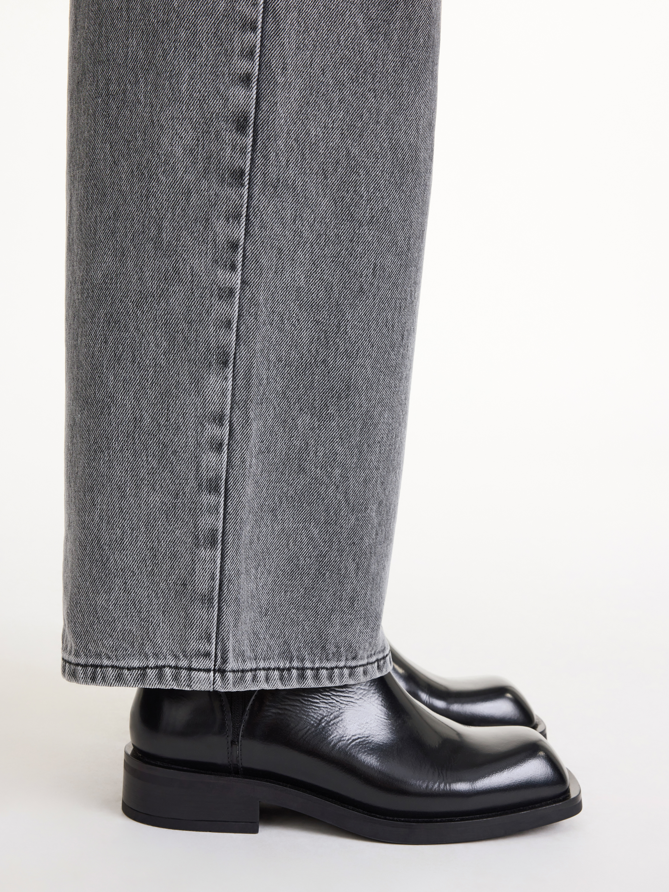 By Malene Birger Perlla Leather Boots In Black