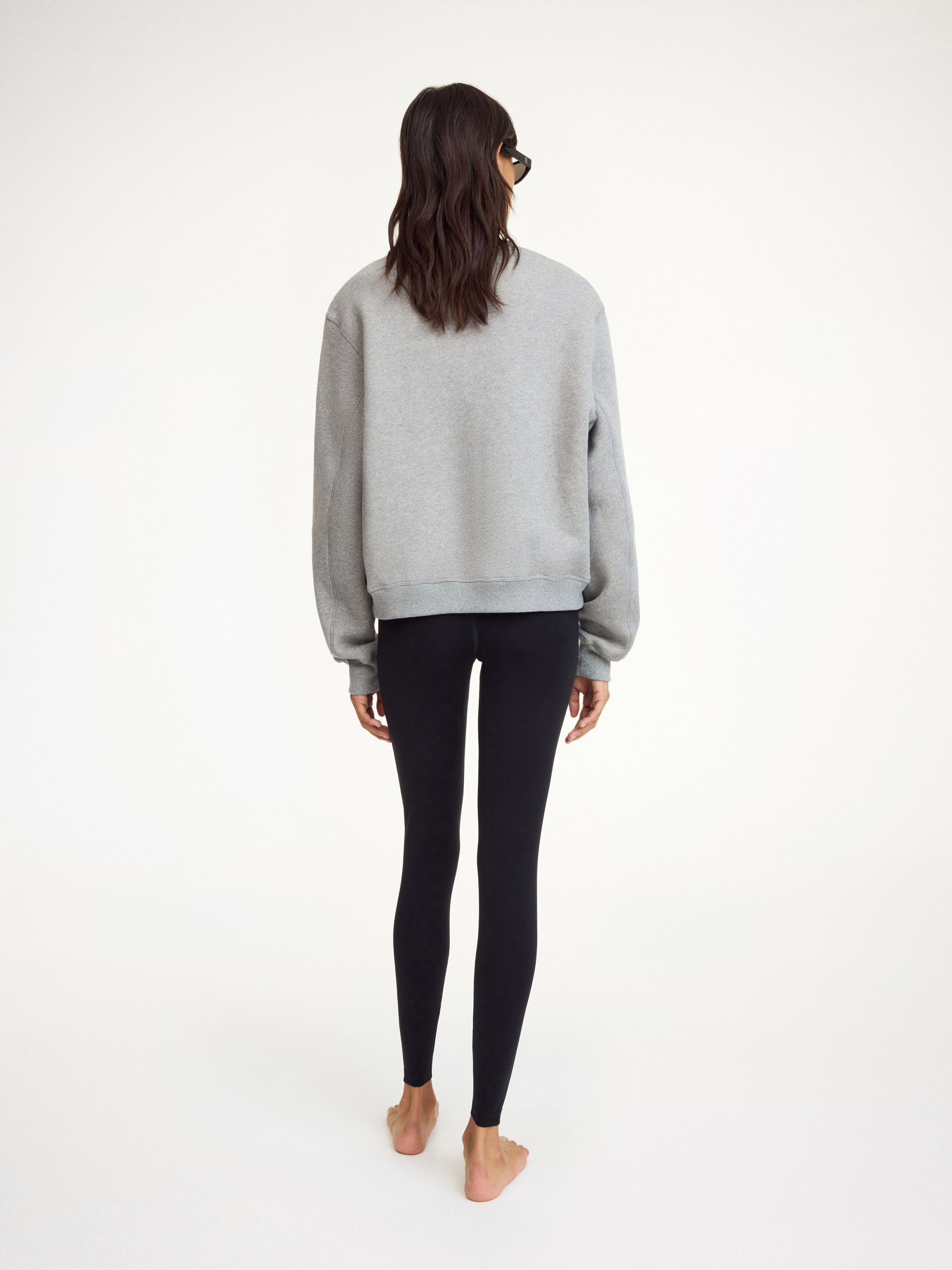By Malene Birger Apalia Organic Cotton Sweatshirt In Grey Melange