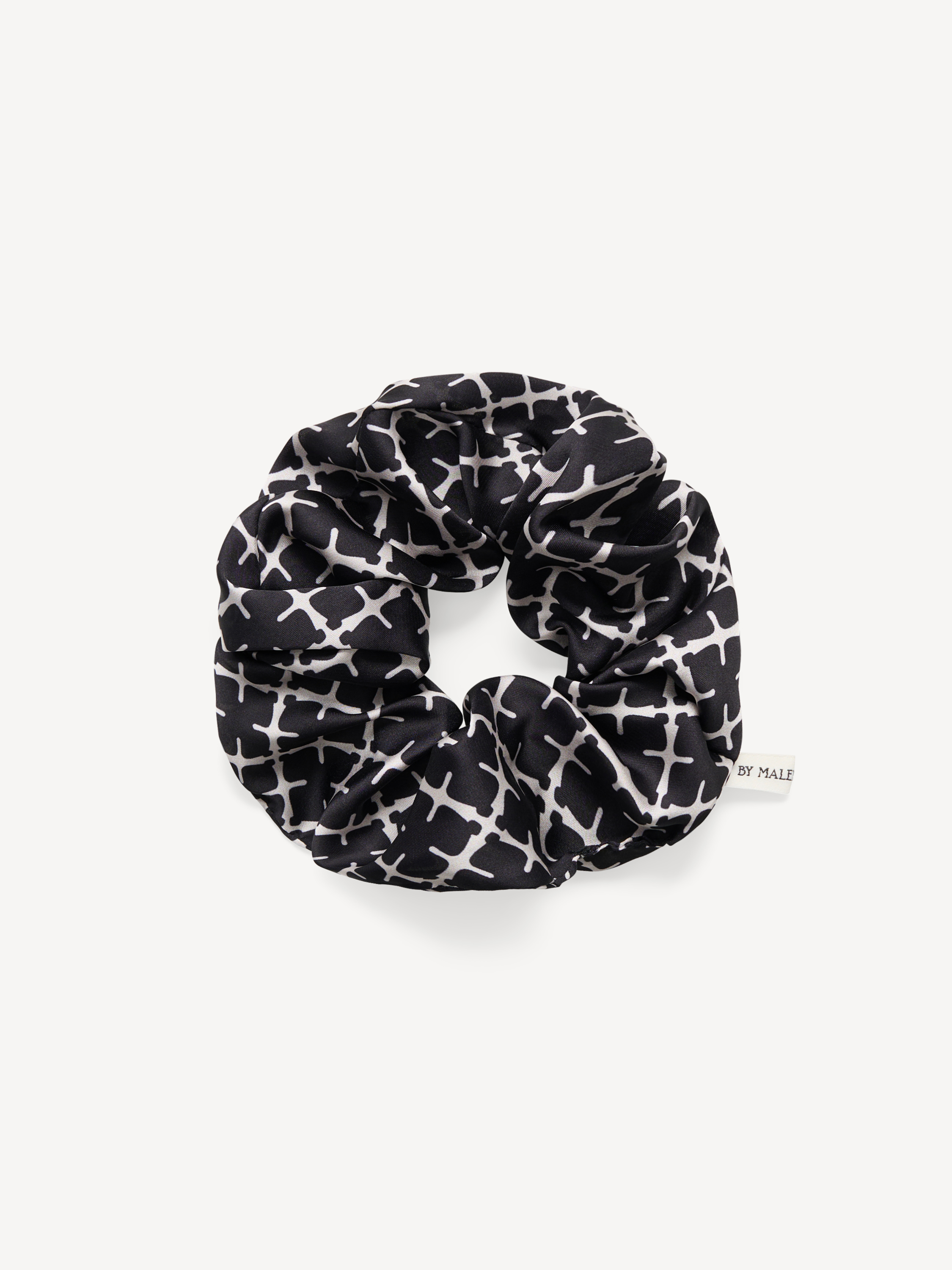 By Malene Birger Women's Black Ada Silk Scrunchie