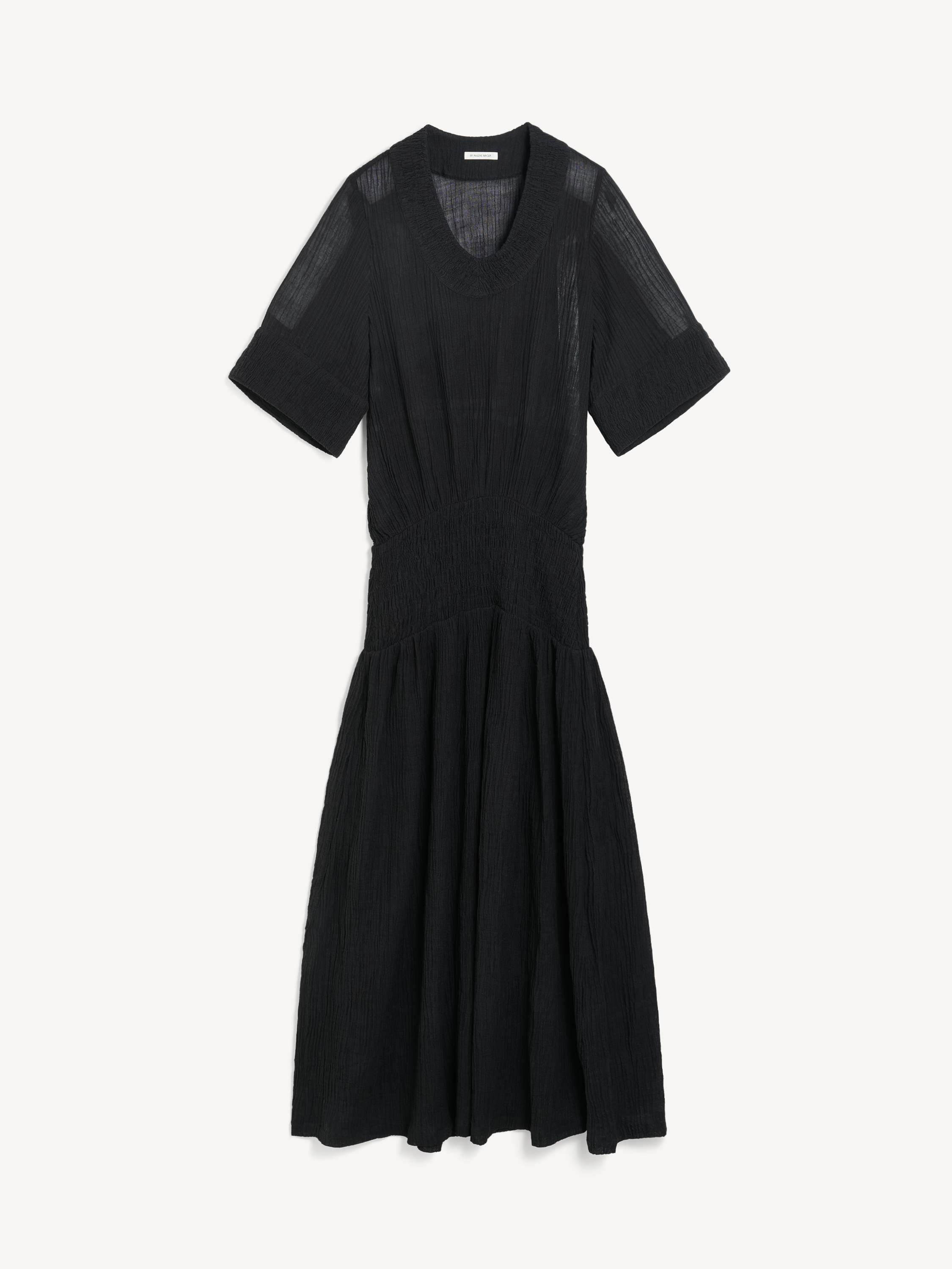 Shop By Malene Birger Anais Maxi Dress In Black