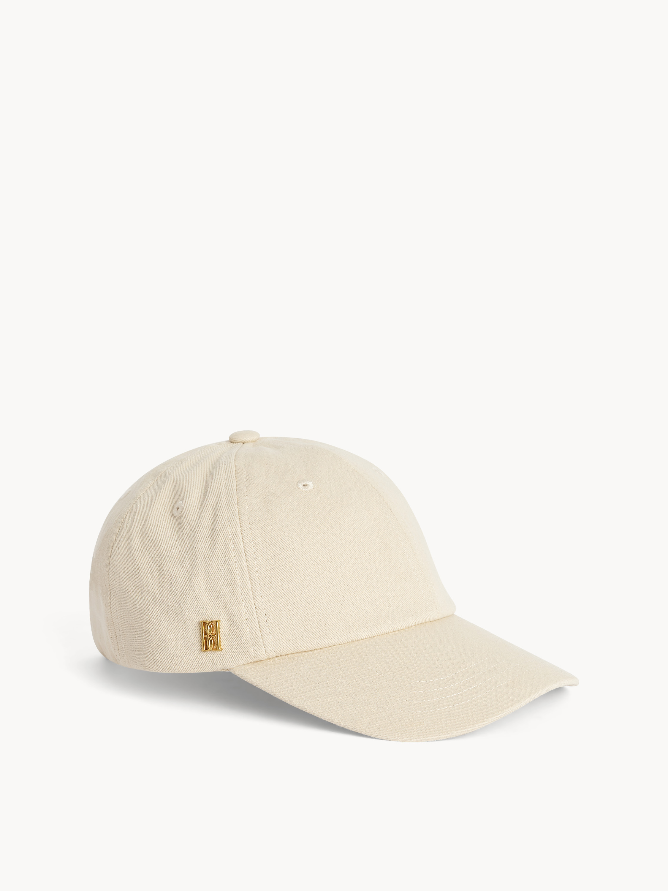 By Malene Birger Aubriela Organic Cotton Hat In Oyster Gray