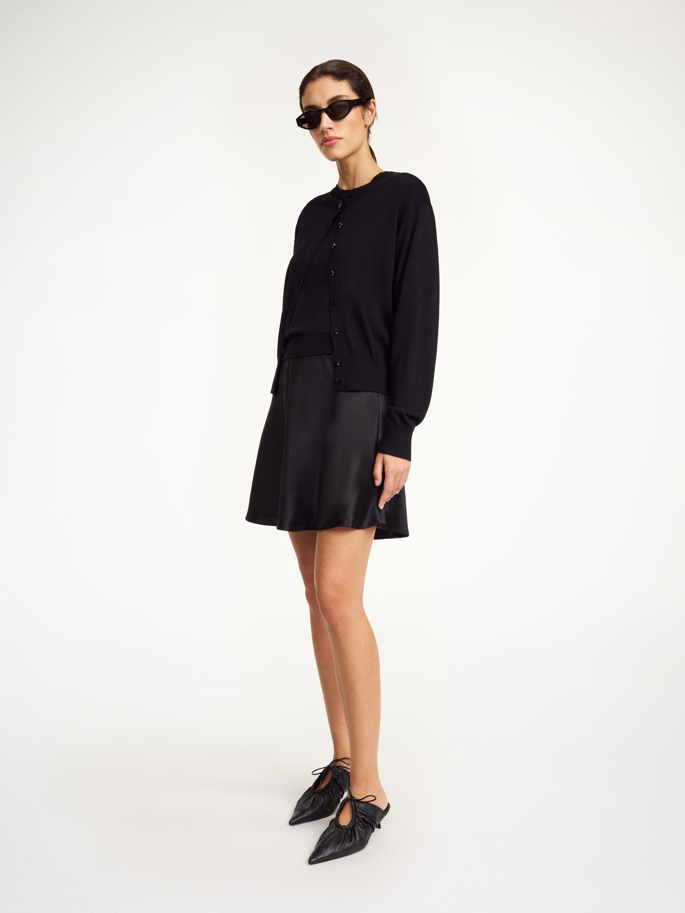 By Malene Birger Bobbas Mini Skirt In Black