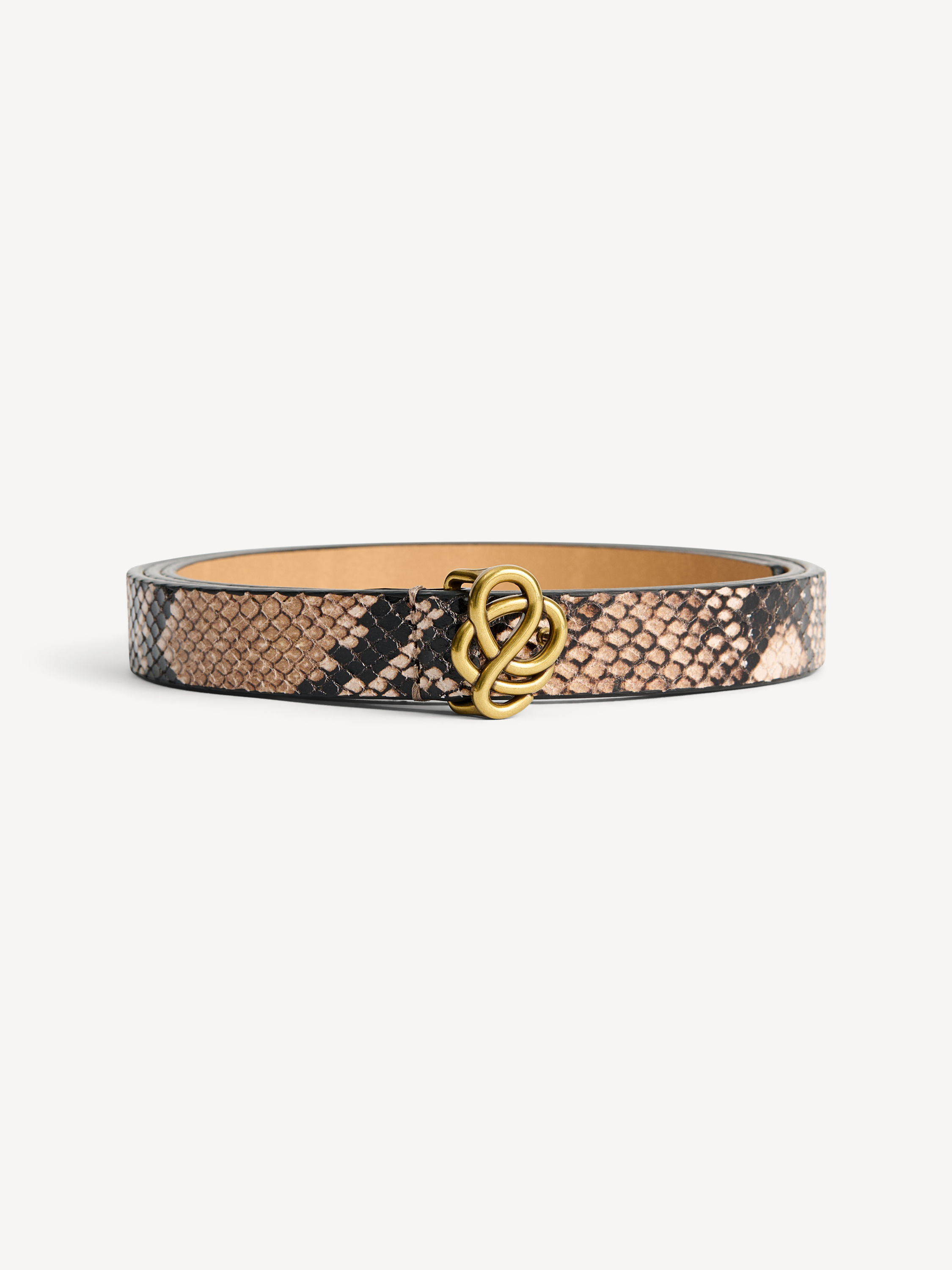 By Malene Birger Kvinno Snake Ouma Leather Belt