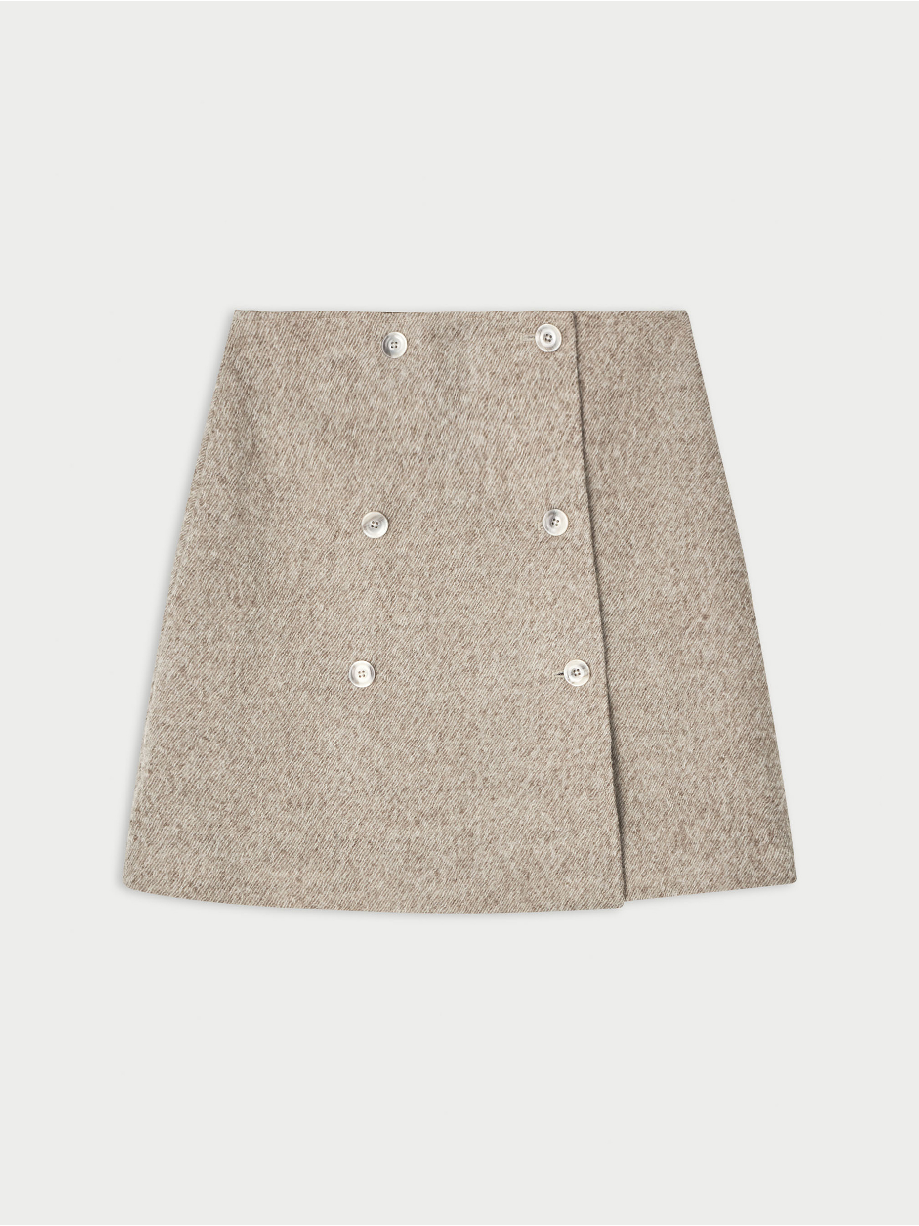 Lima wool mini skirt