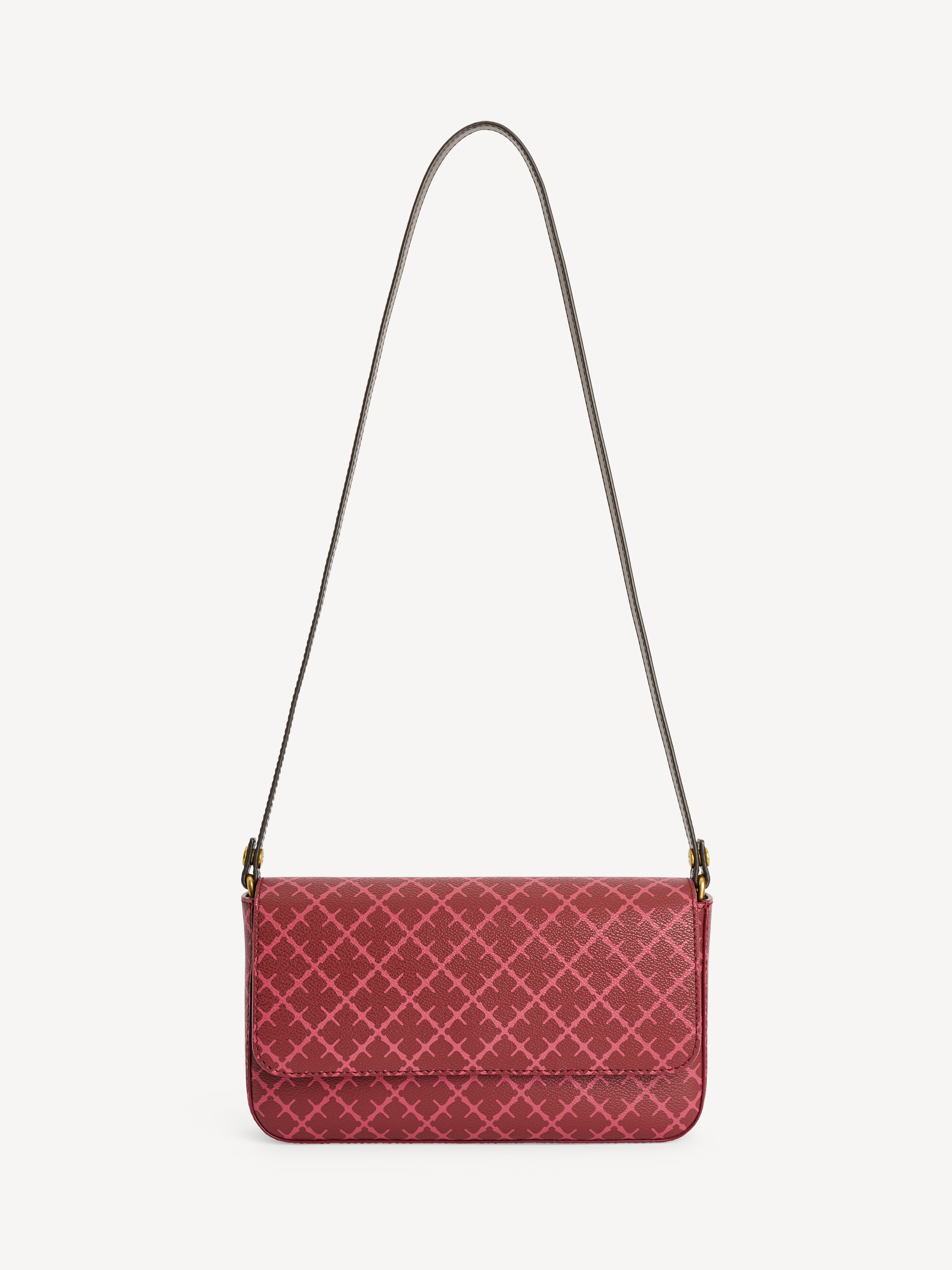By Malene Birger Tallie Shoulder Bag In Burgundy