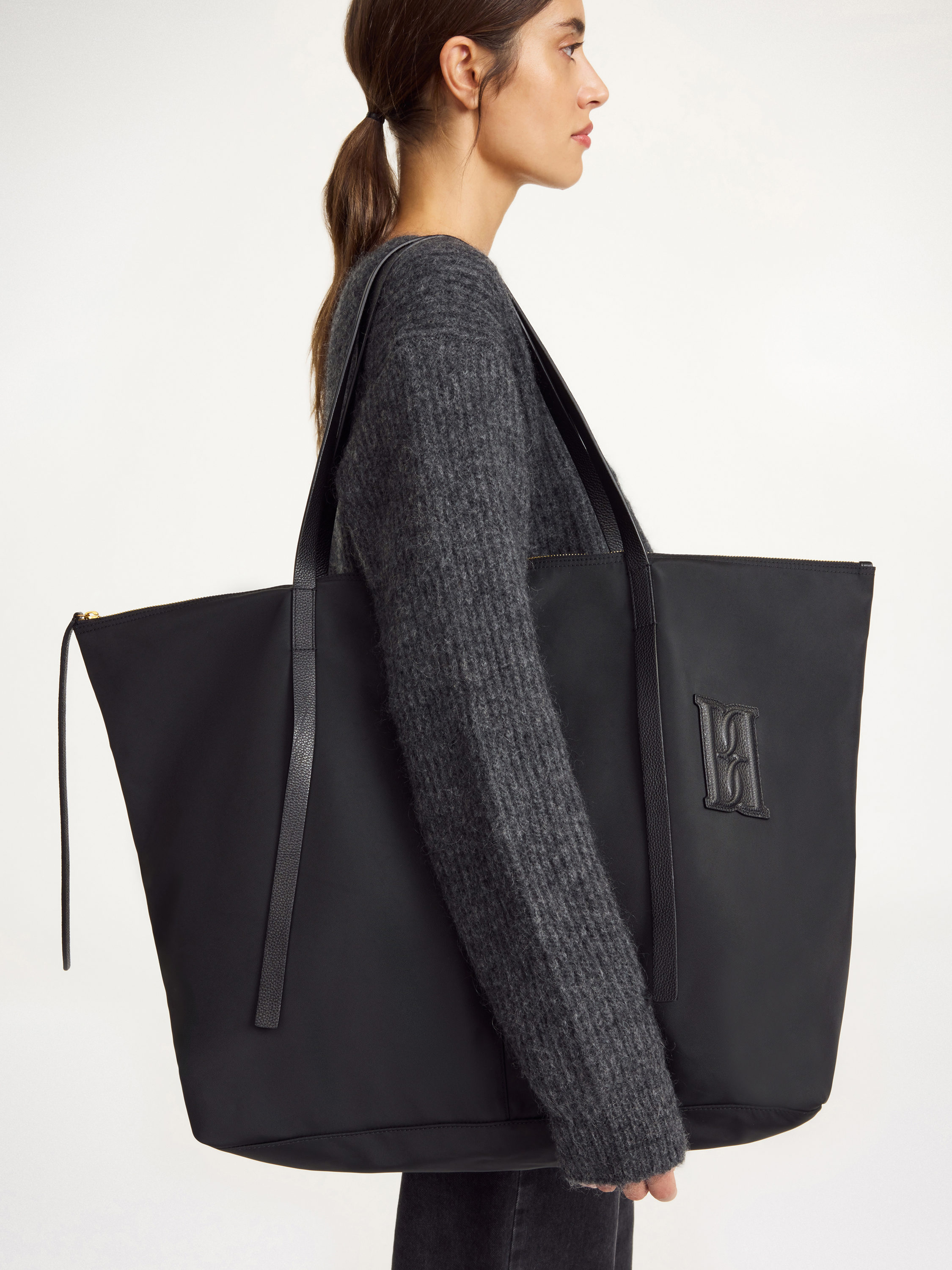 By Malene Birger Nabellos Tote Bag In Black