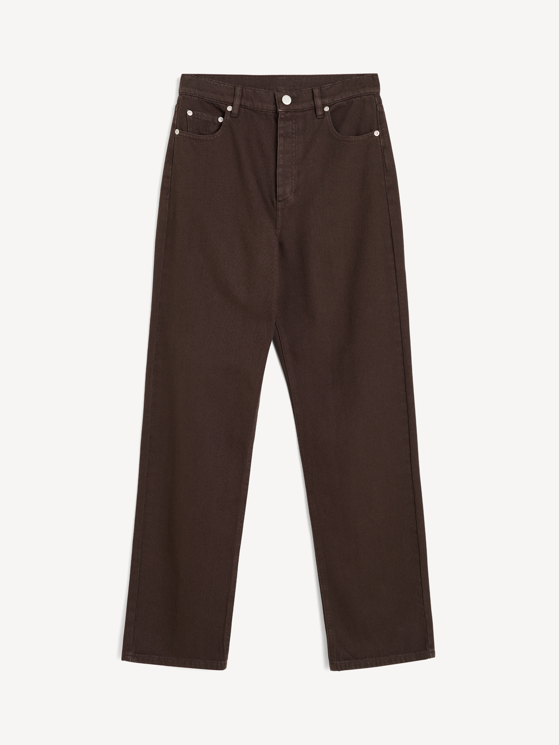 By Malene Birger Chicago Organic Cotton Jeans In Brown