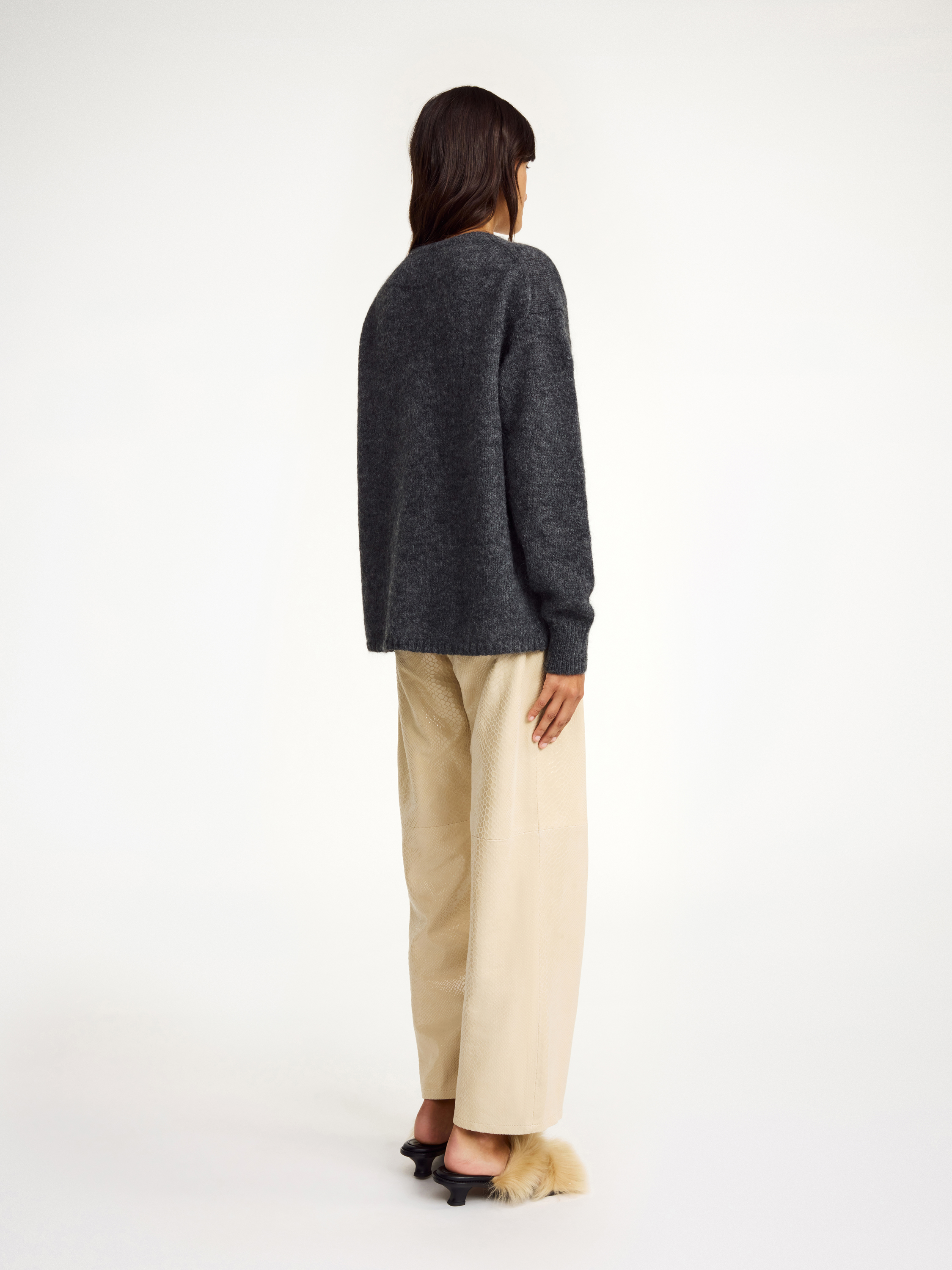 BY MALENE BIRGER BRIELLA MOHAIR-BLEND SWEATER