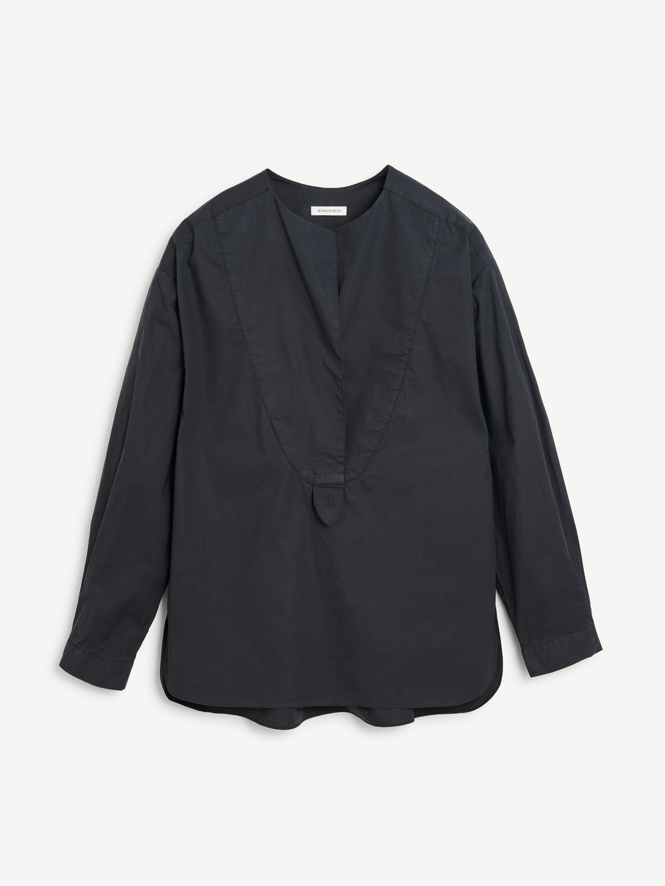 By Malene Birger Fayette Organic Cotton Shirt In Black