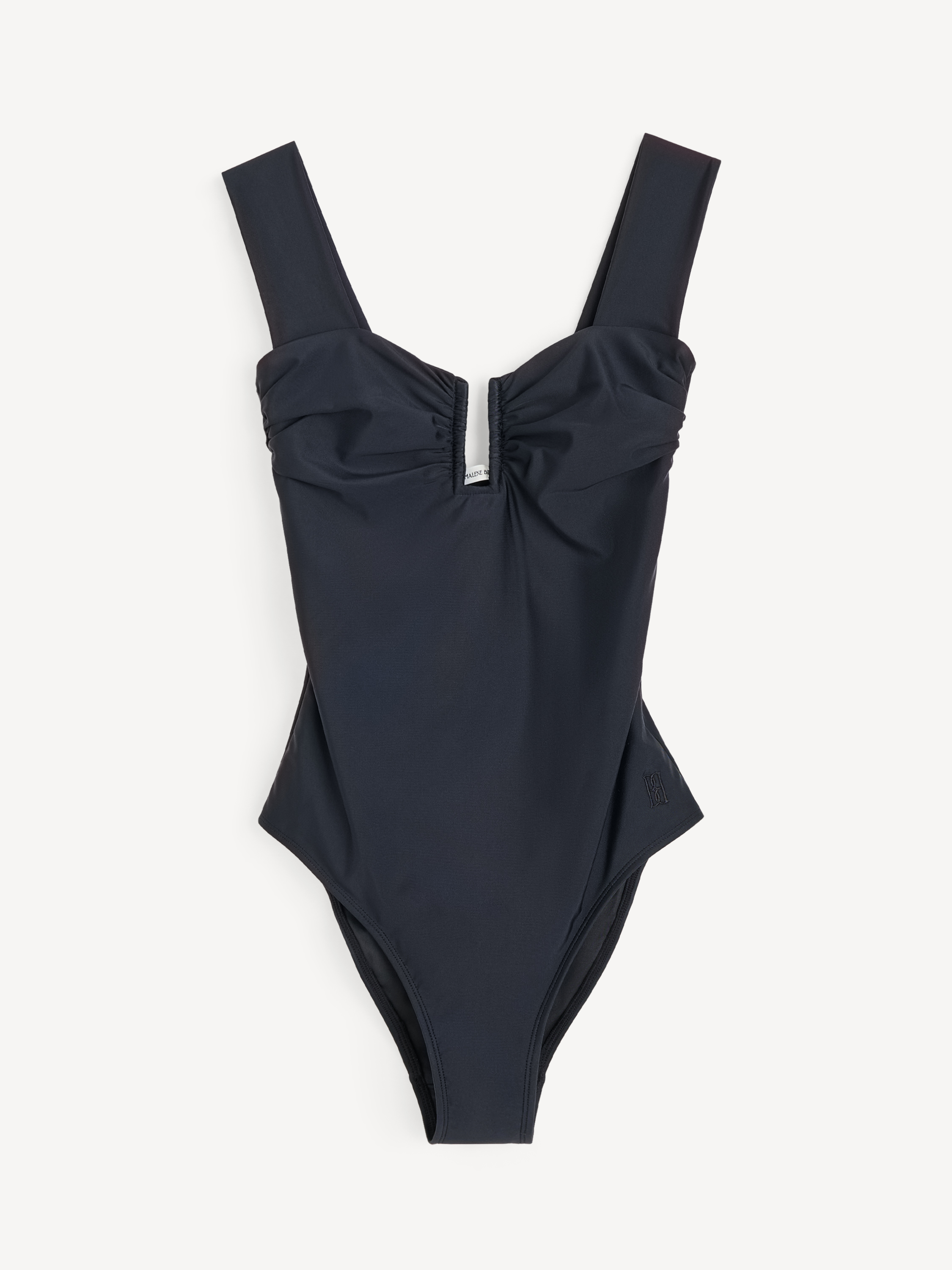 By Malene Birger Women's Black Cocessia Flat Swimsuit Xxs