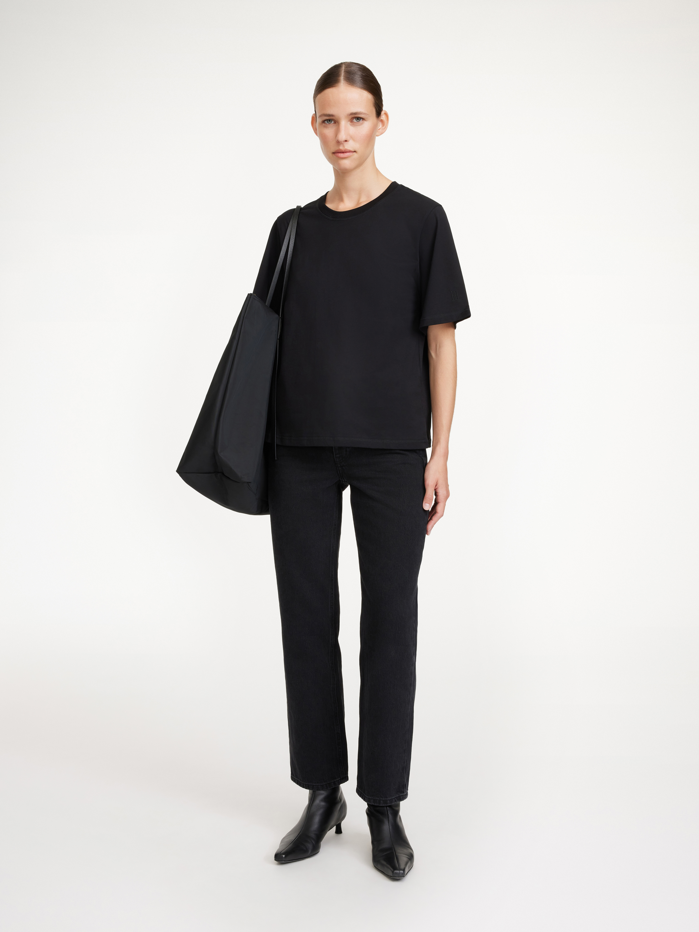 By Malene Birger Hedil T-shirt In Black