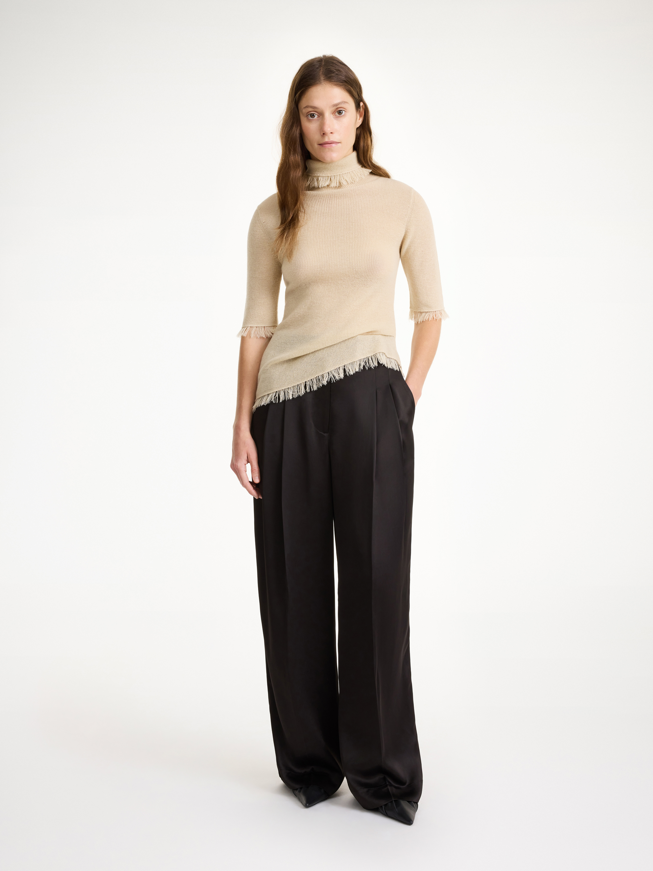 By Malene Birger Cymbaria High-waist Trousers In Black