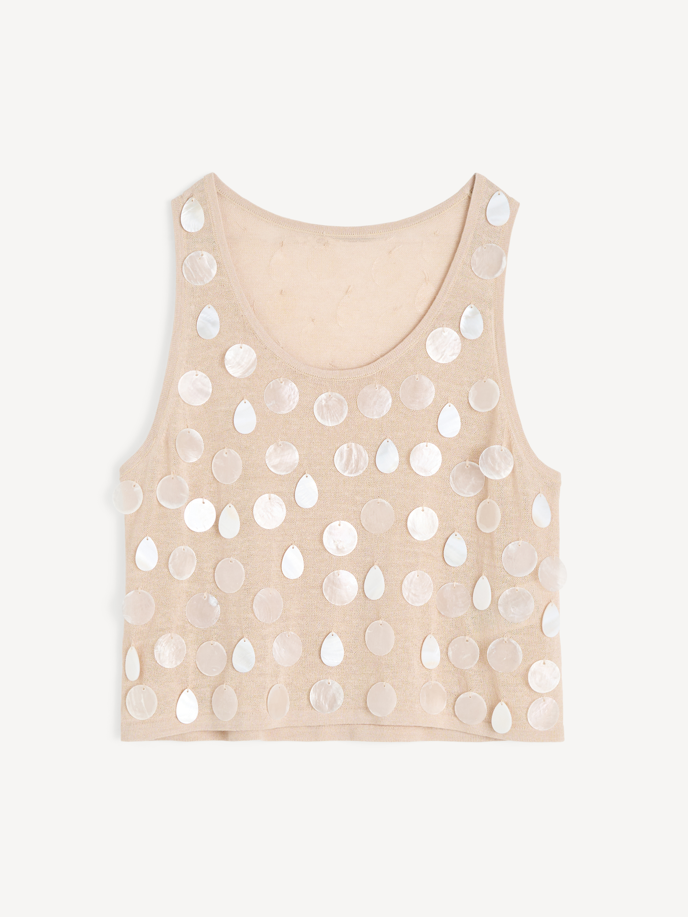 By Malene Birger Hys Top In Oyster Gray