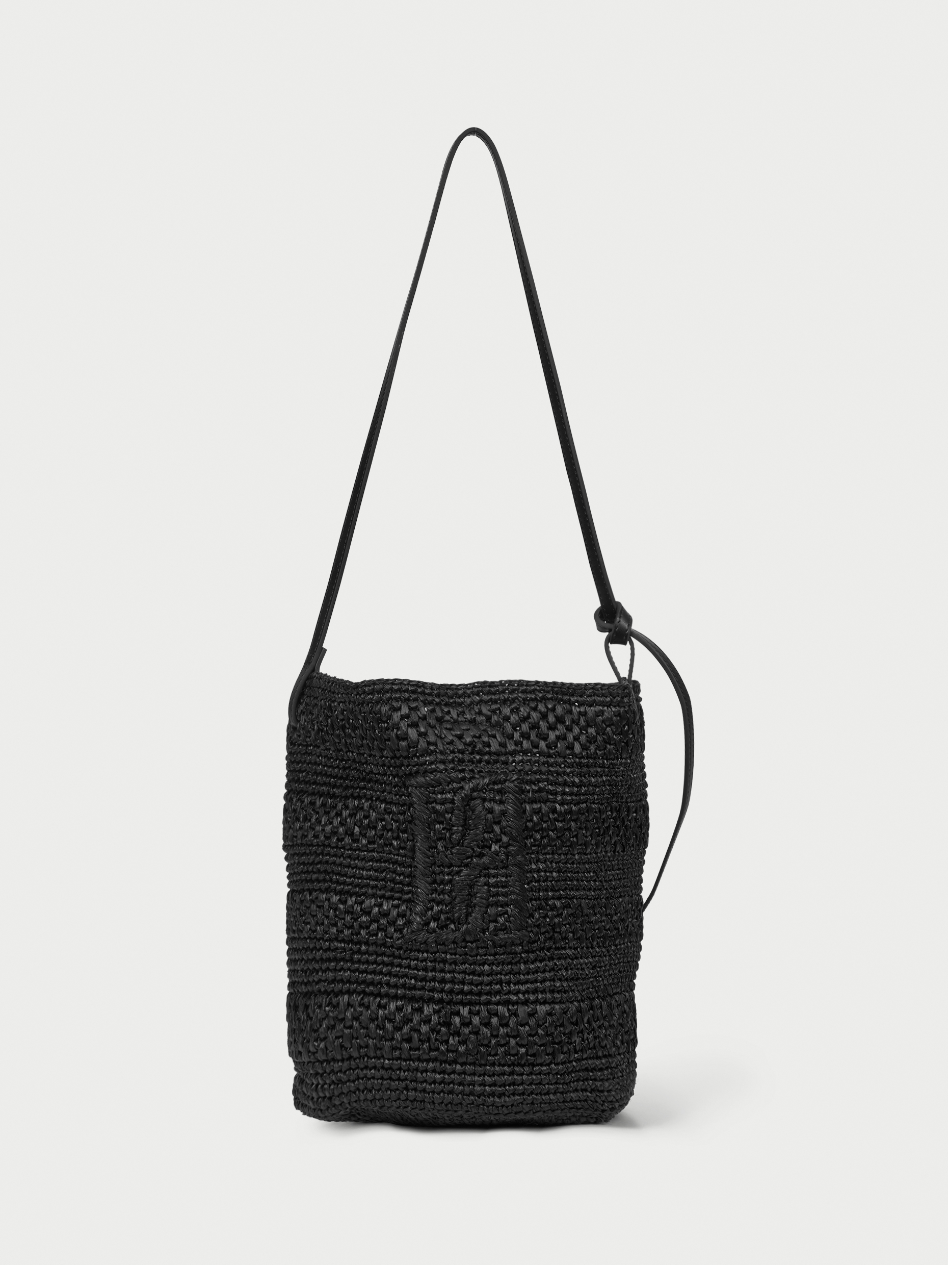 By Malene Birger Women's Black Mirabellee Straw Bucket Bag