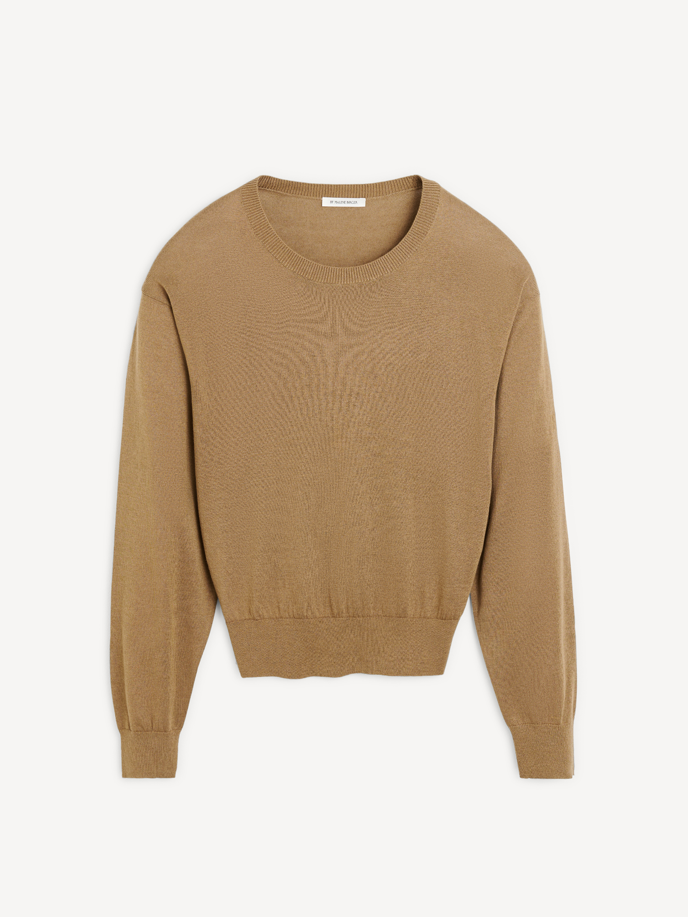 Shop By Malene Birger Mantea Sweater In Light Brown