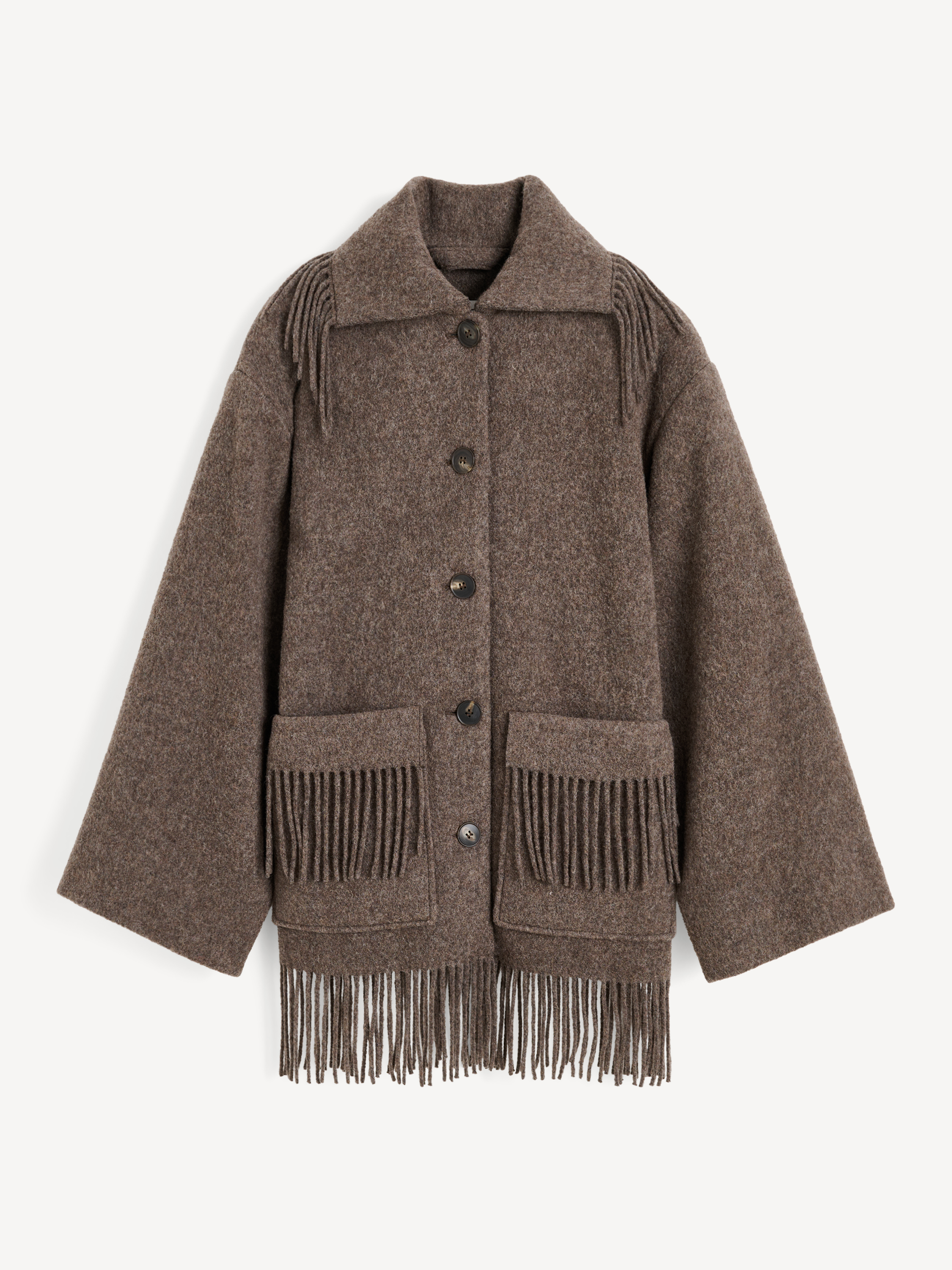 By Malene Birger Women's Brown Mel Boloune Jacket Size 34