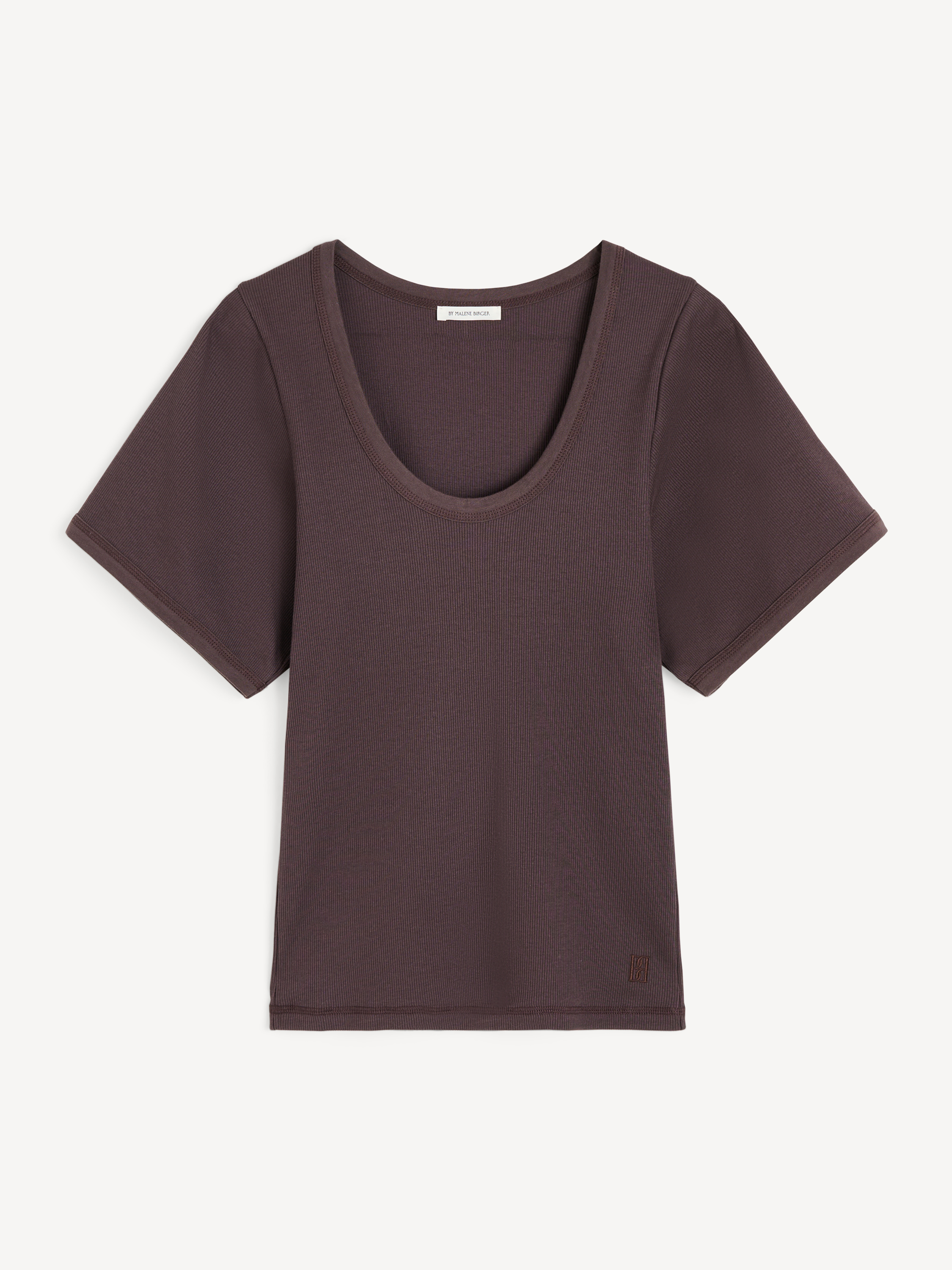 By Malene Birger Lunai T-shirt In Brown