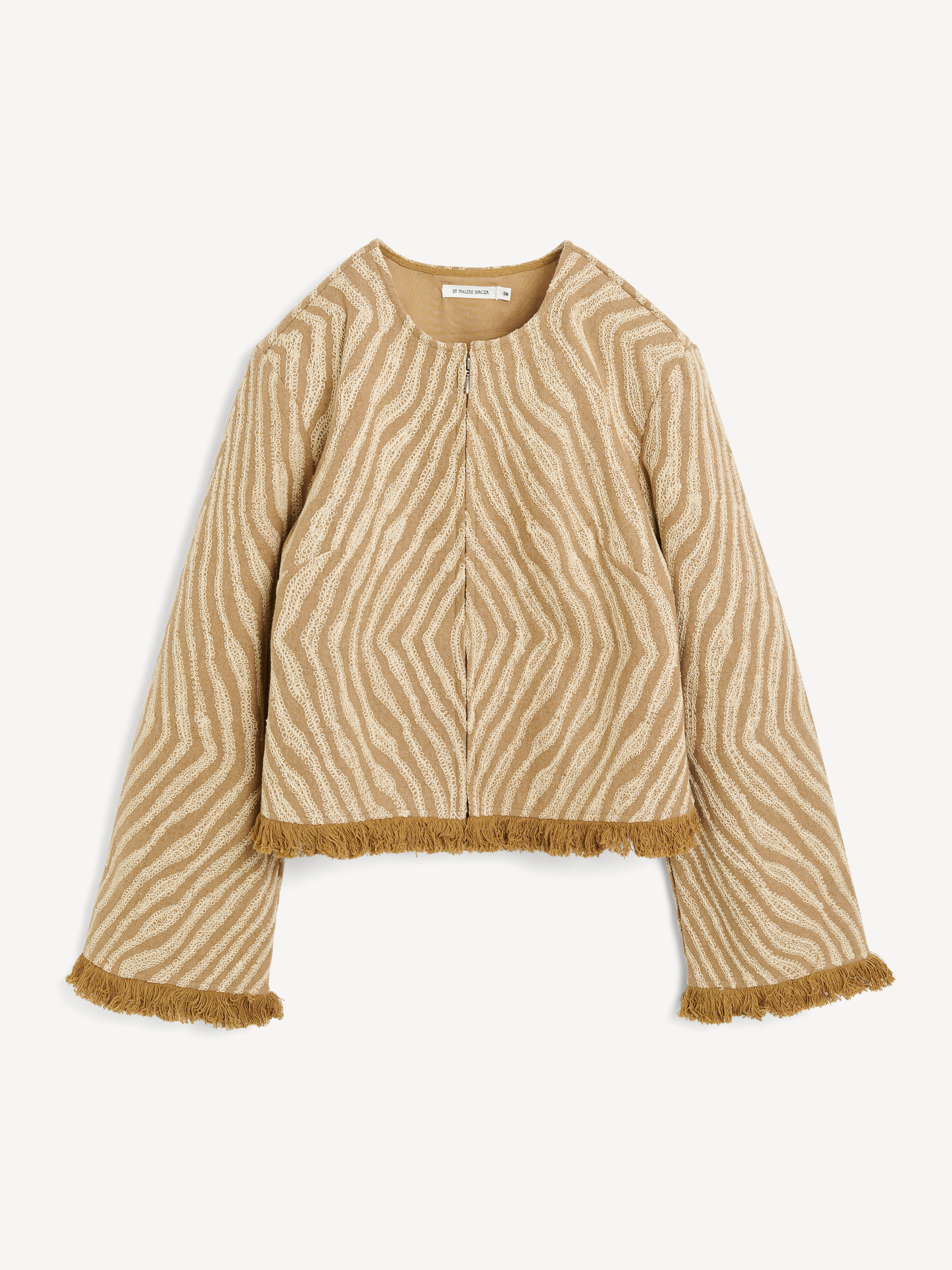 By Malene Birger Akello Jacket In Zebra In Zebra Print