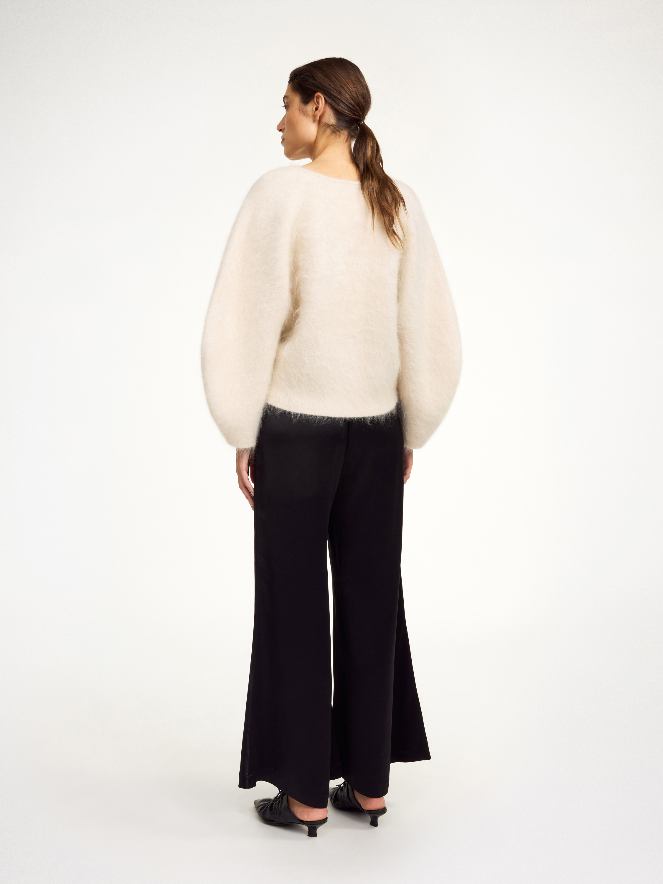 By Malene Birger Lucee Flared Trousers In Black