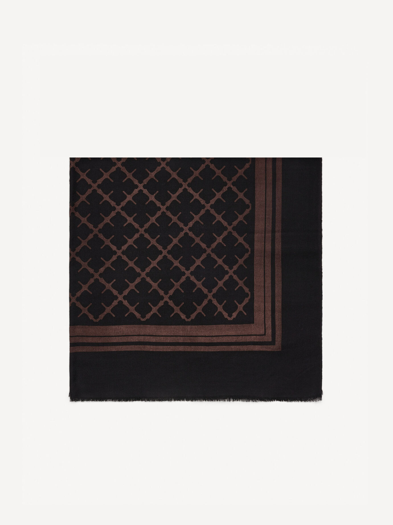By Malene Birger Cornelis Wool Scarf Dark Chokolate Women's