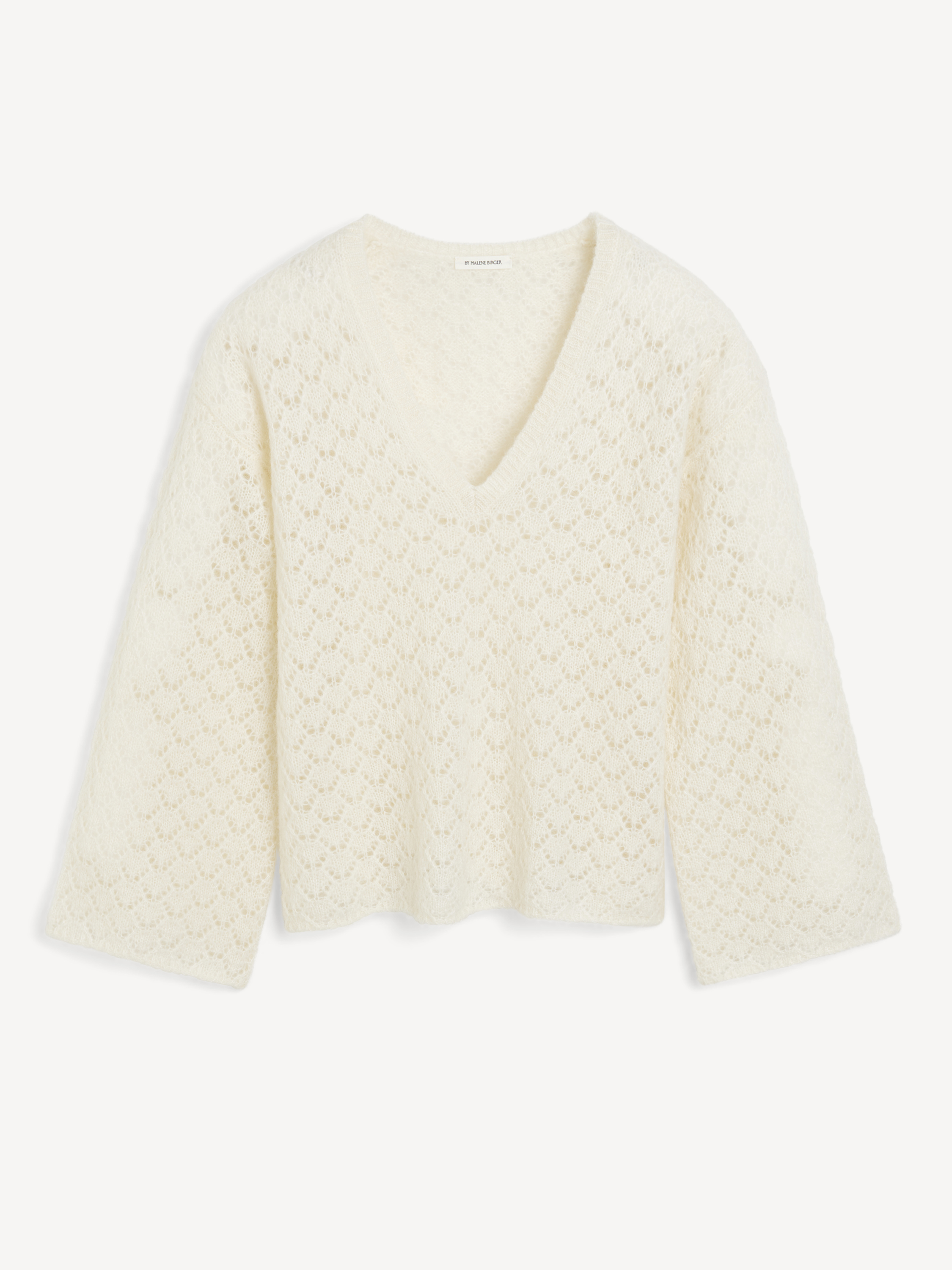 By Malene Birger Cimone Sweater In Soft White