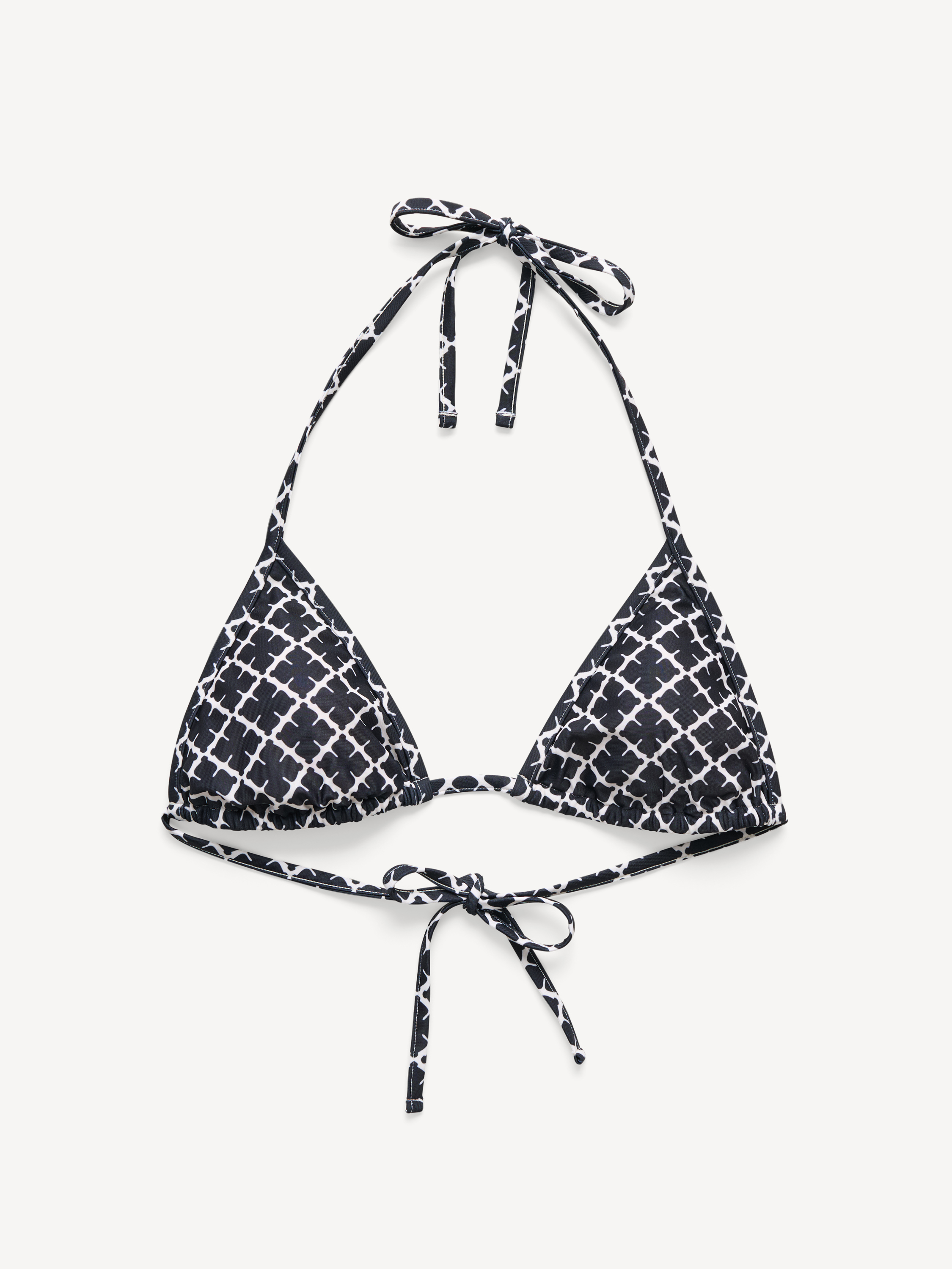 By Malene Birger Women's Black Exclusive: Astra Triangle Bikini Top Xxs