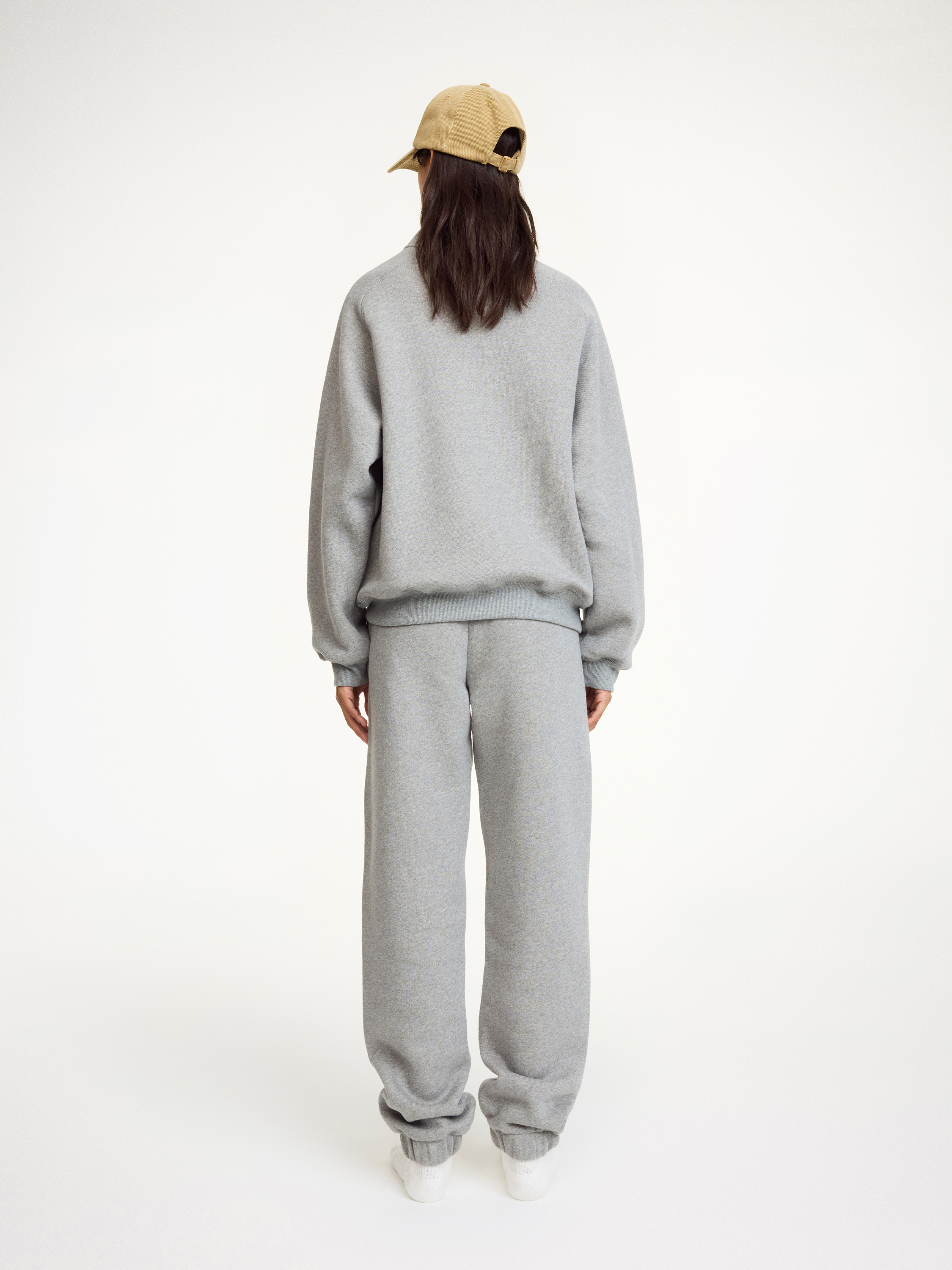 By Malene Birger Lipa Organic Cotton Sweatshirt In Grey Melange
