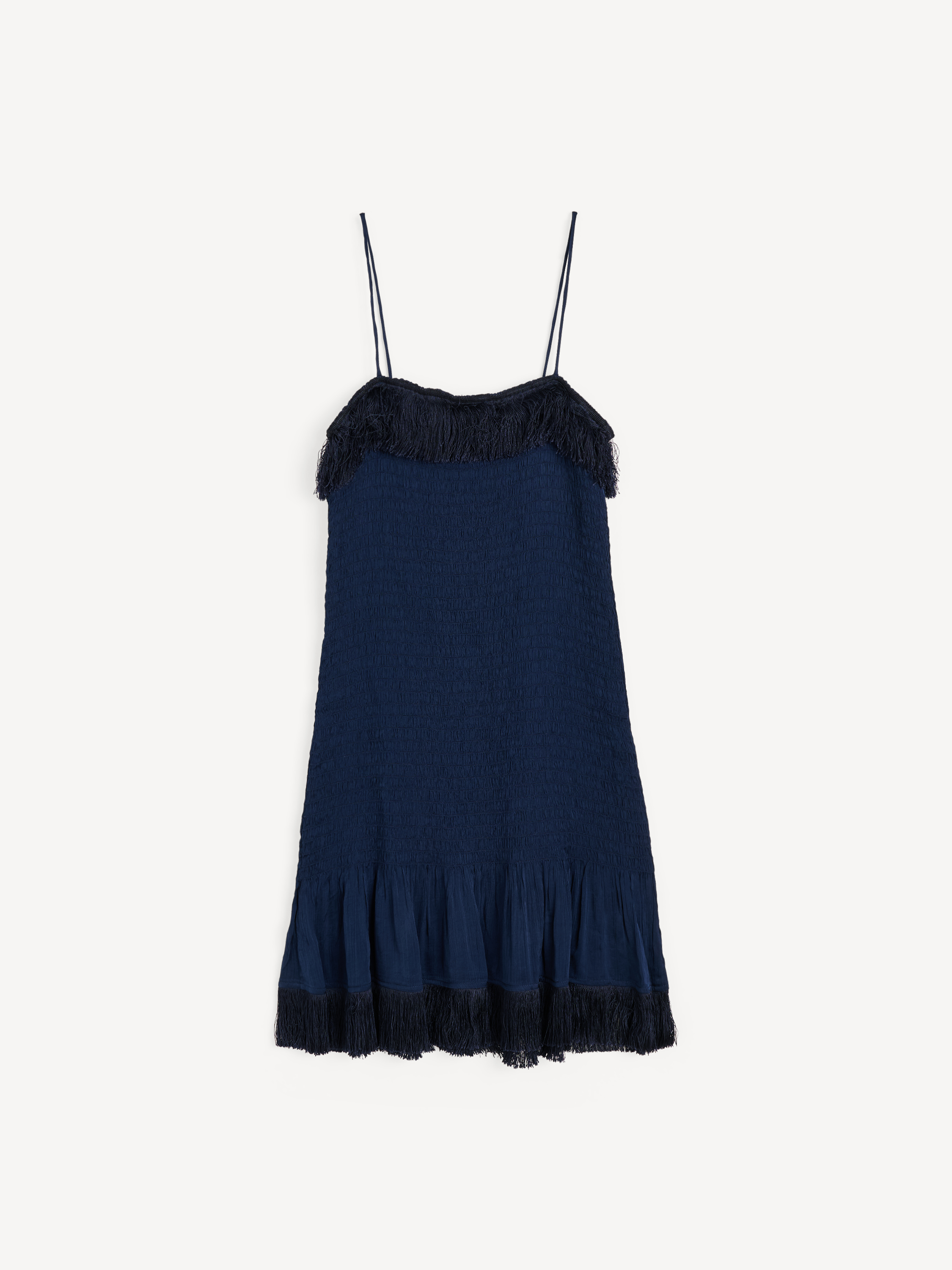 By Malene Birger Valia Mini Dress In Blue