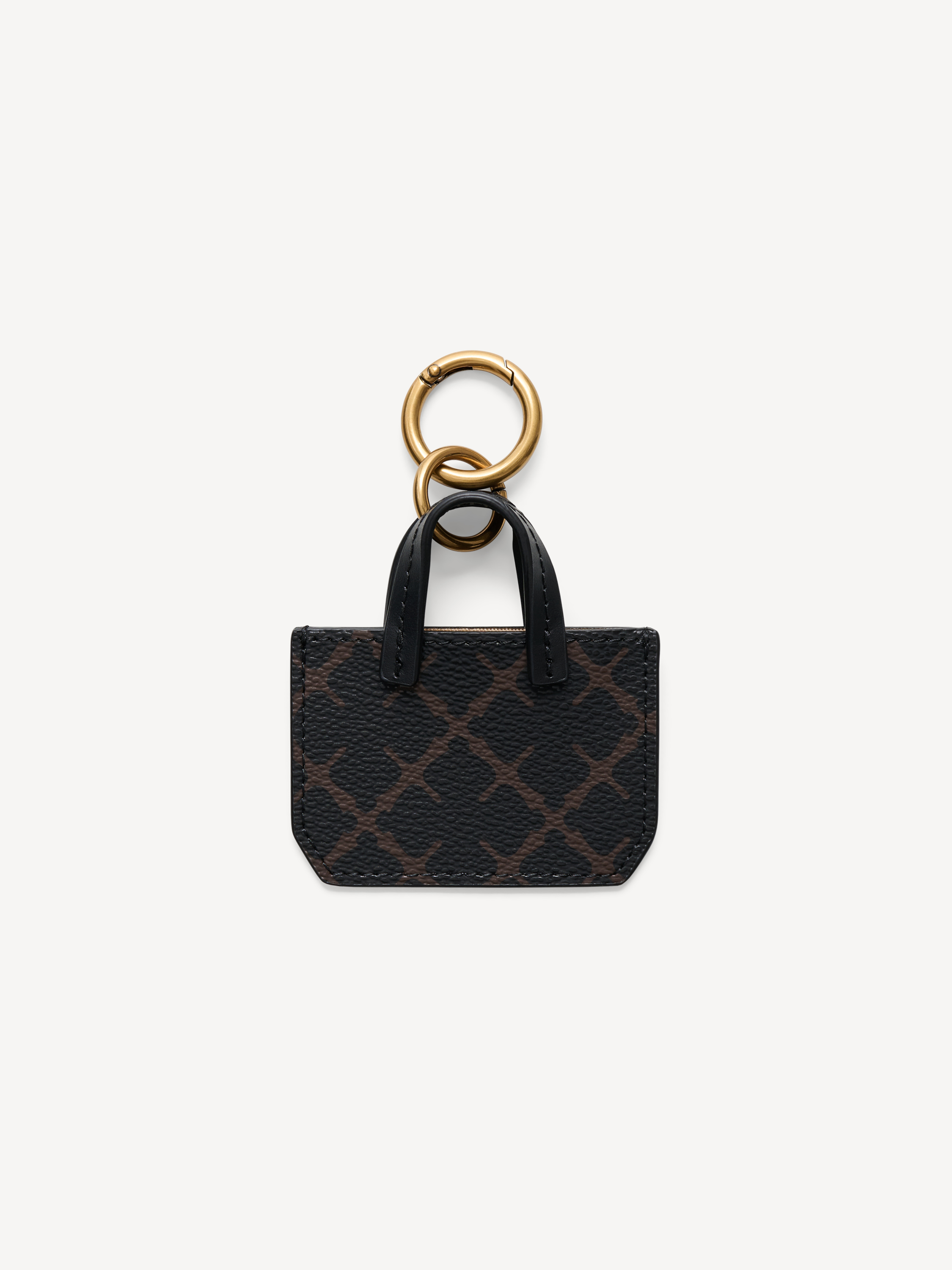 By Malene Birger Women's Dark Chokolate Ada Charm Keychain