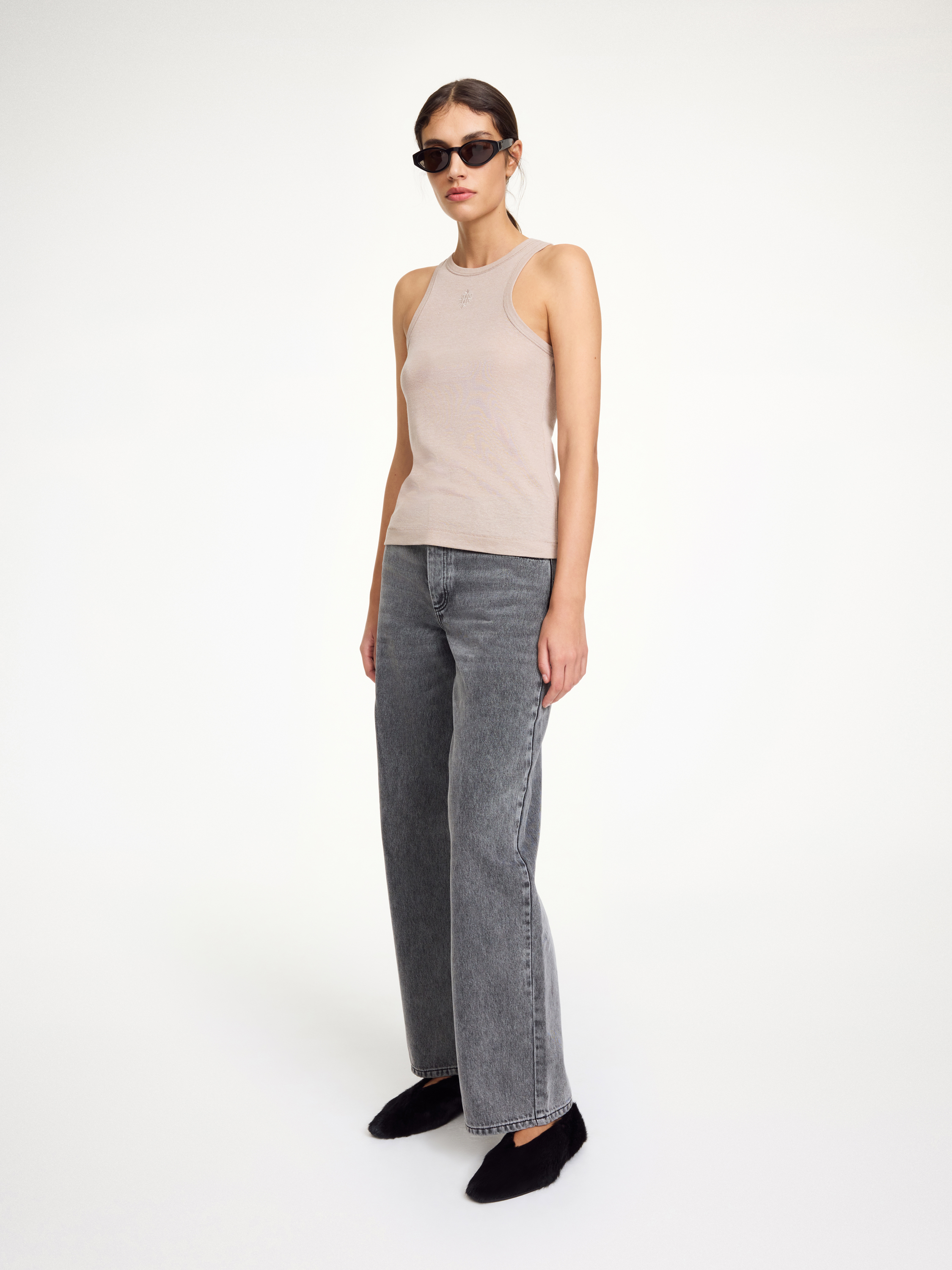 By Malene Birger Lise Tank Top In Brown
