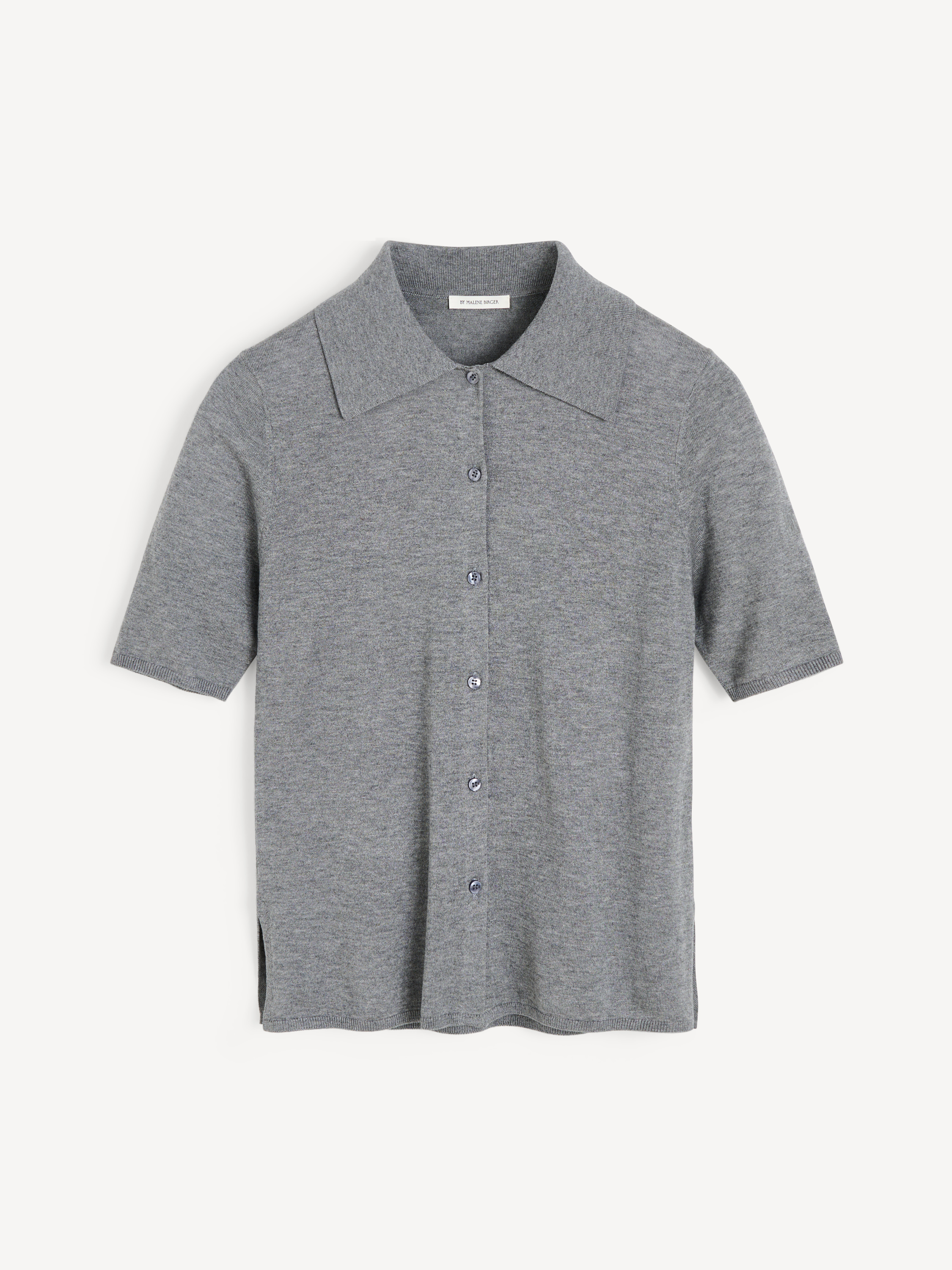 By Malene Birger Women's Grey Melange Dotta Blouse Small