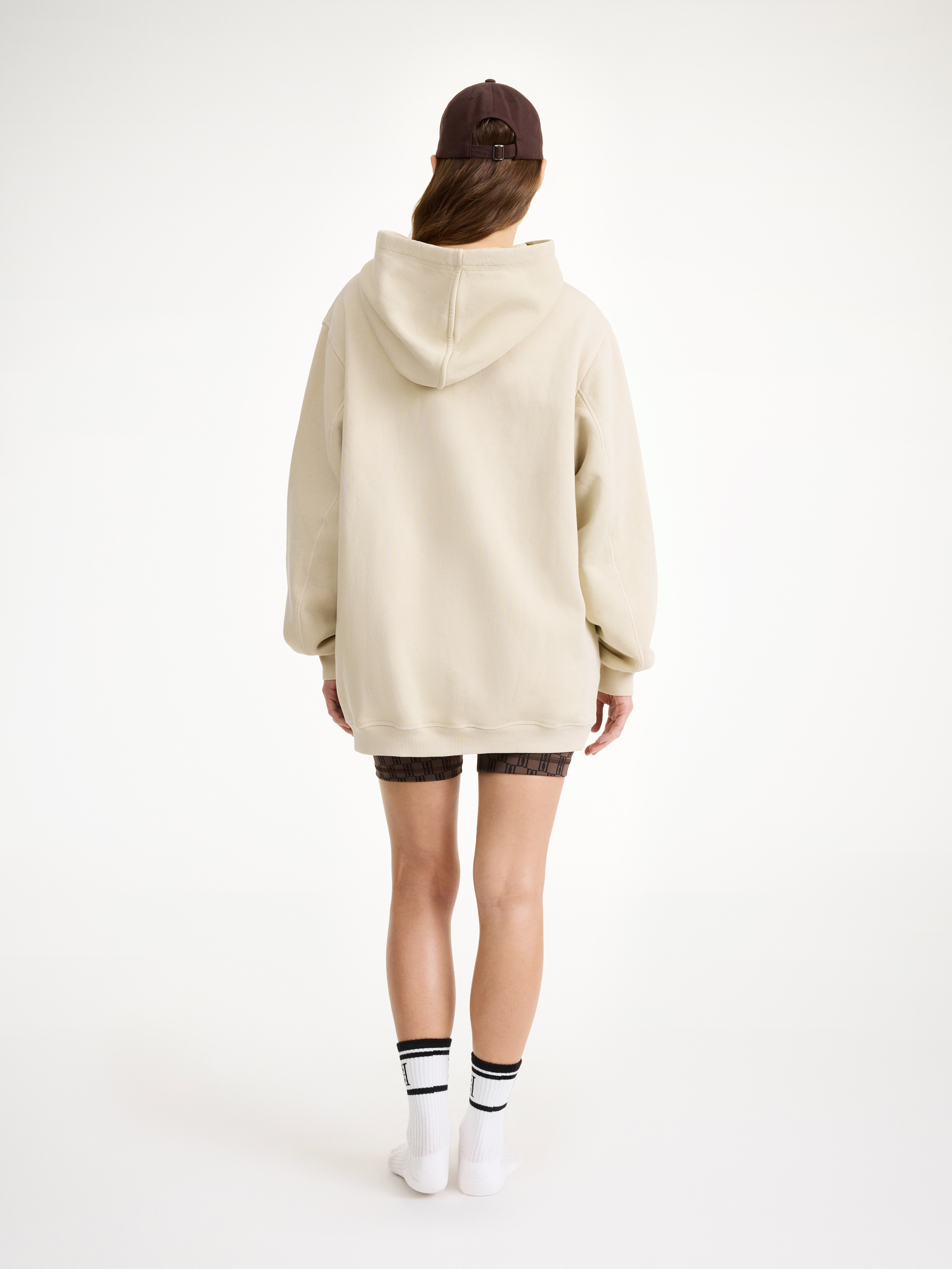 By Malene Birger Felipa Organic Cotton Hoodie In Oyster Gray