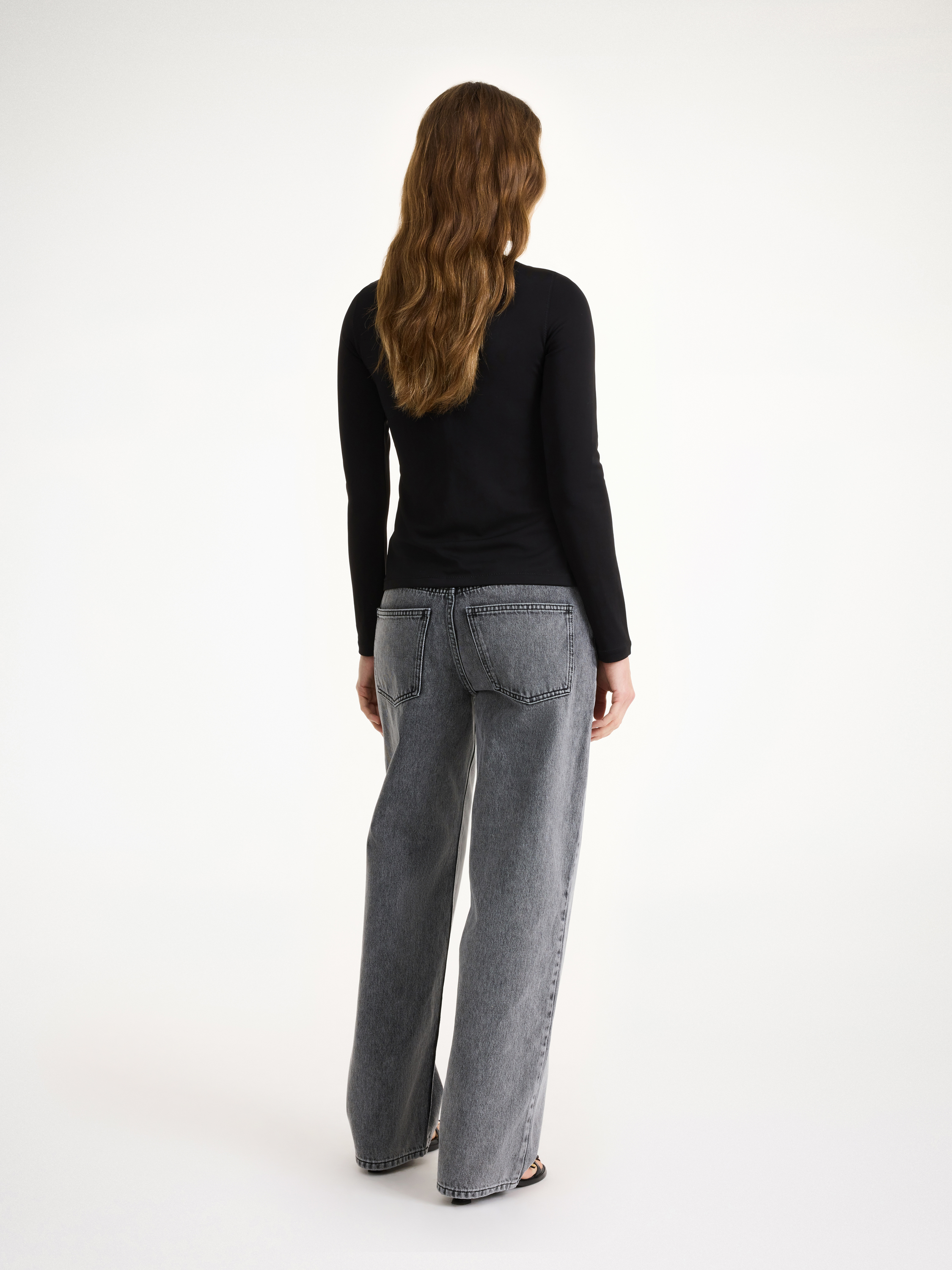 By Malene Birger Derja Top In Black