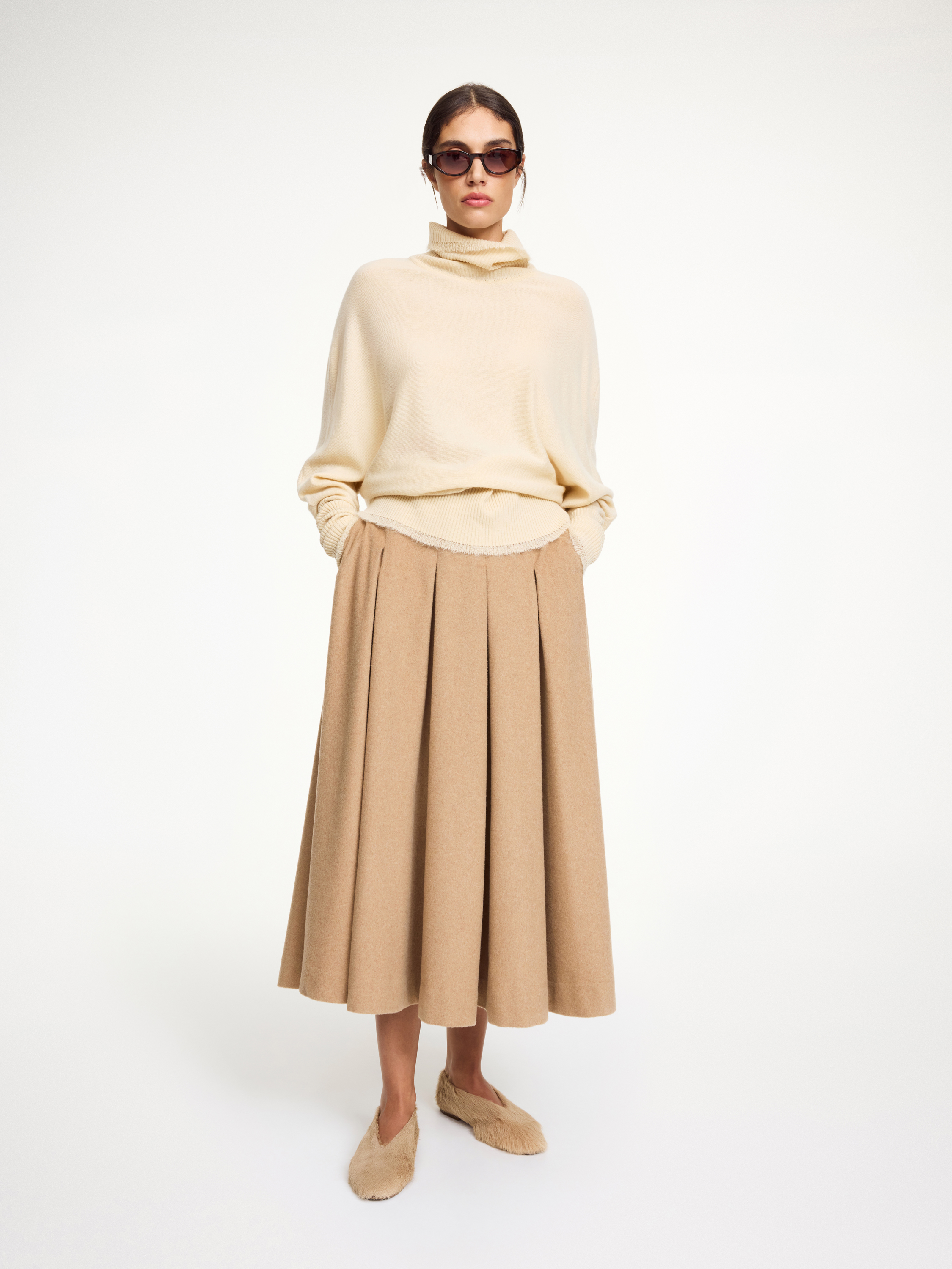 By Malene Birger Eden Wool Skirt