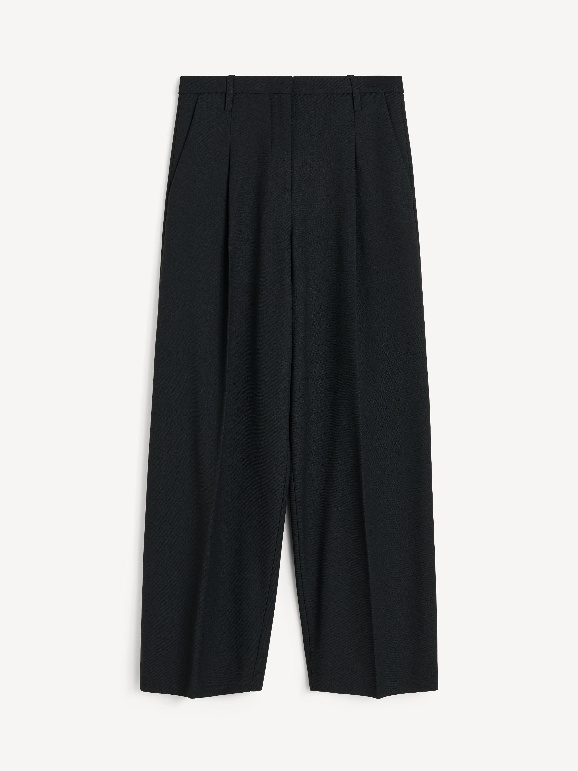 By Malene Birger Elsa Wide-leg Trousers In Black