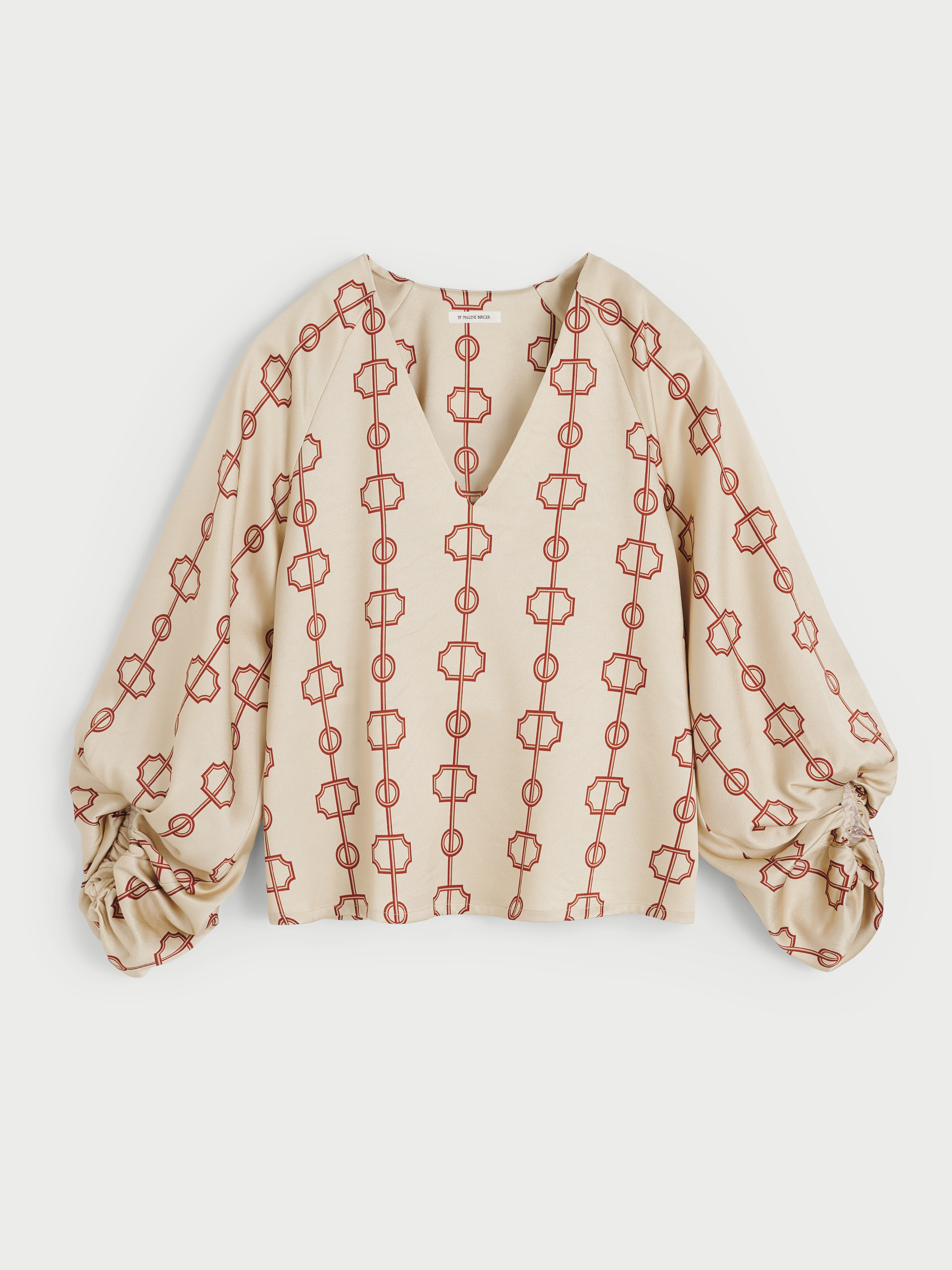 By Malene Birger Salia Blouse In Parisian Scarf Print