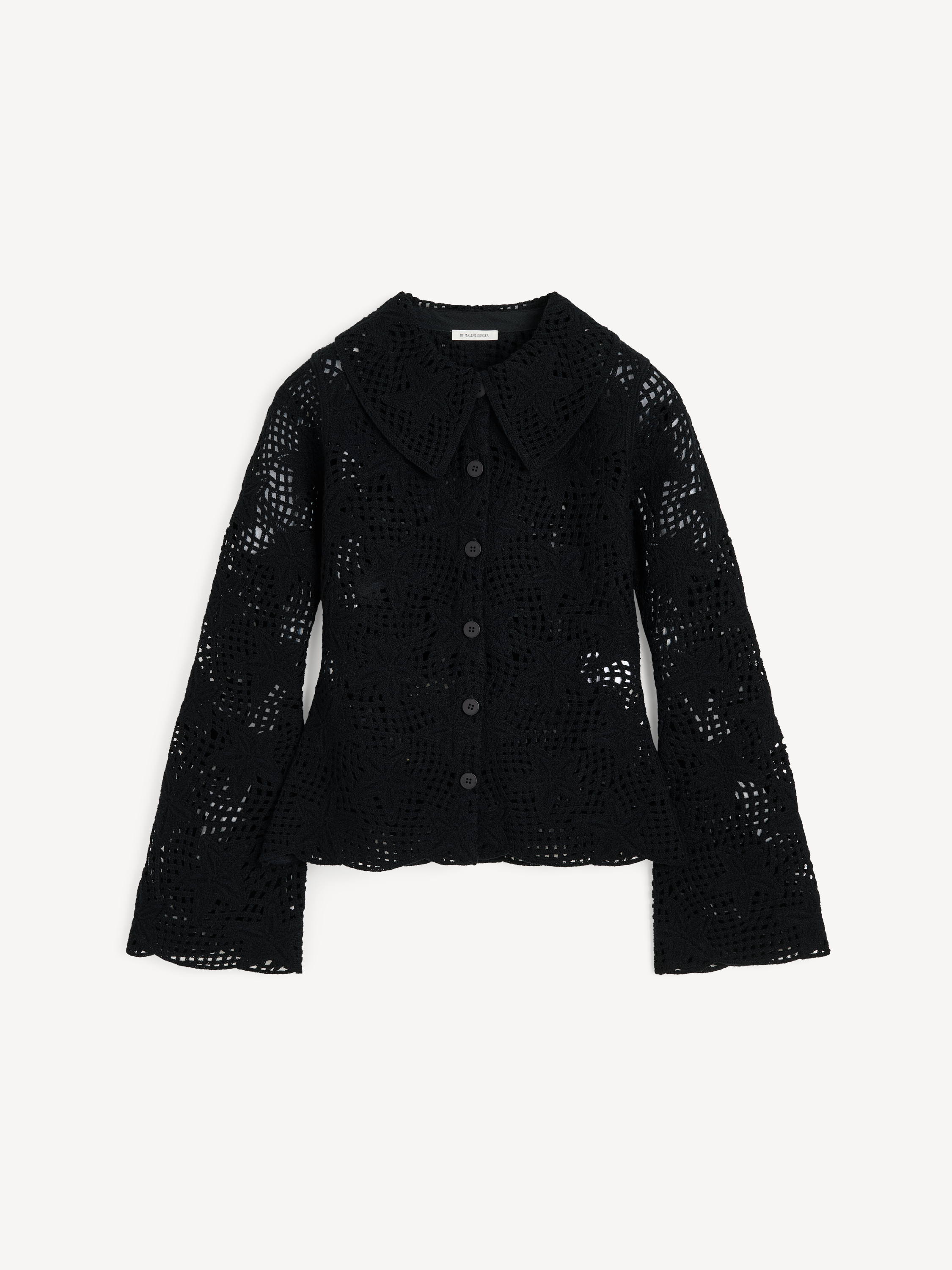 By Malene Birger Women's Black Gwenevere Organic Cotton Shirt Extra Large