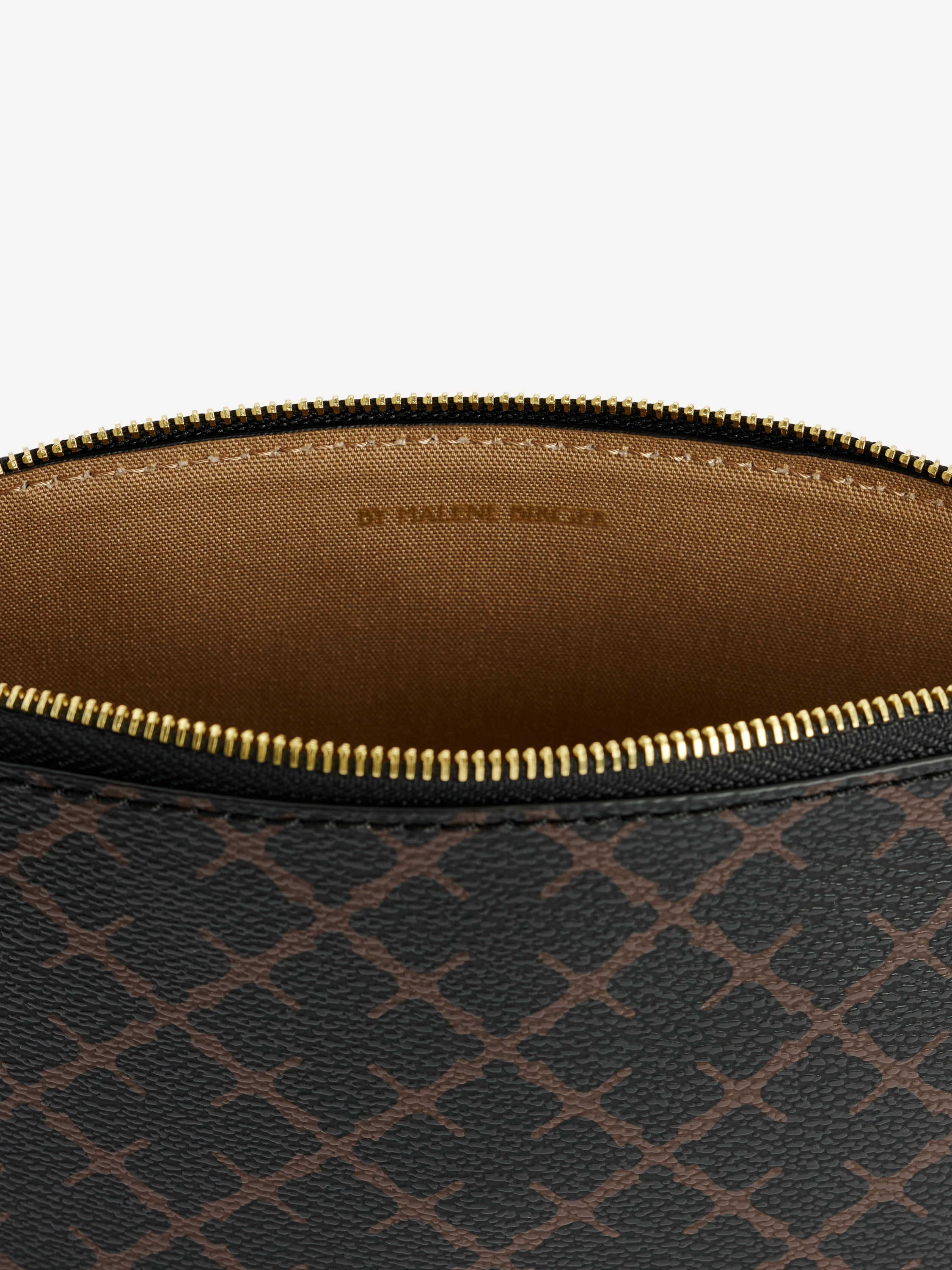 Shop By Malene Birger Bae Small Kosmetiketui In Dark Chokolate