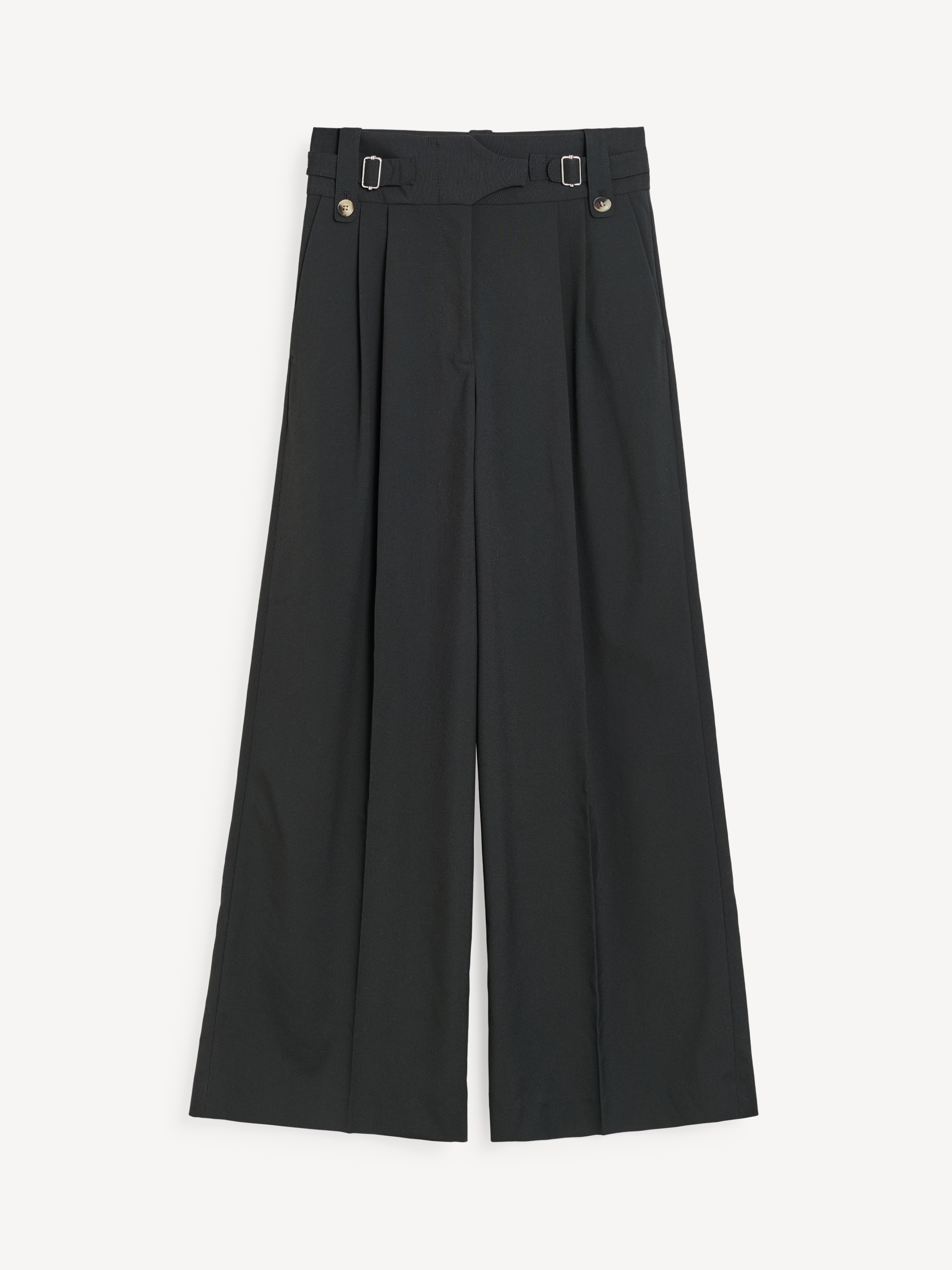 By Malene Birger Women's Black Taal High-Waist Trousers Size 36