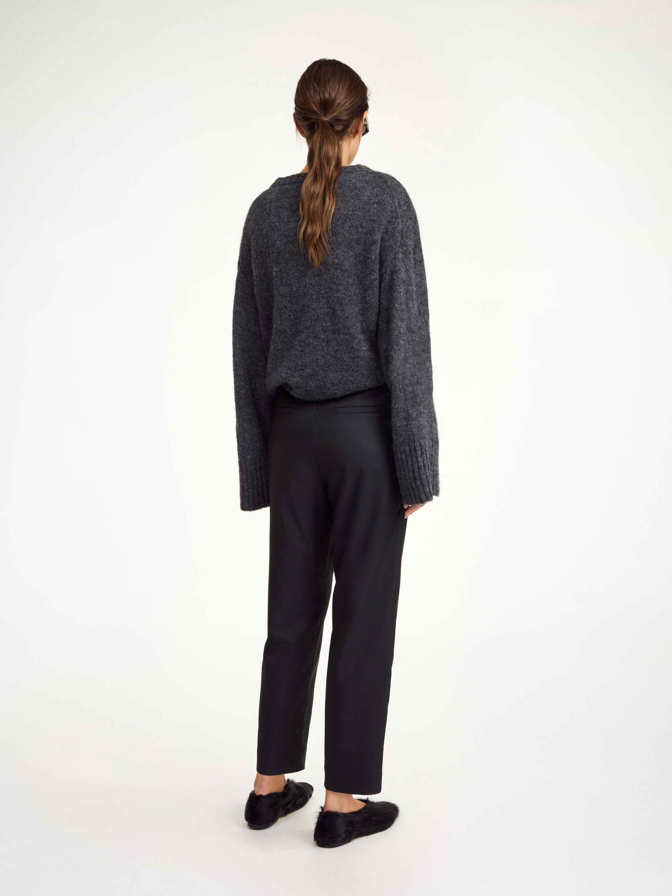 Shop By Malene Birger Remi Trousers In Black