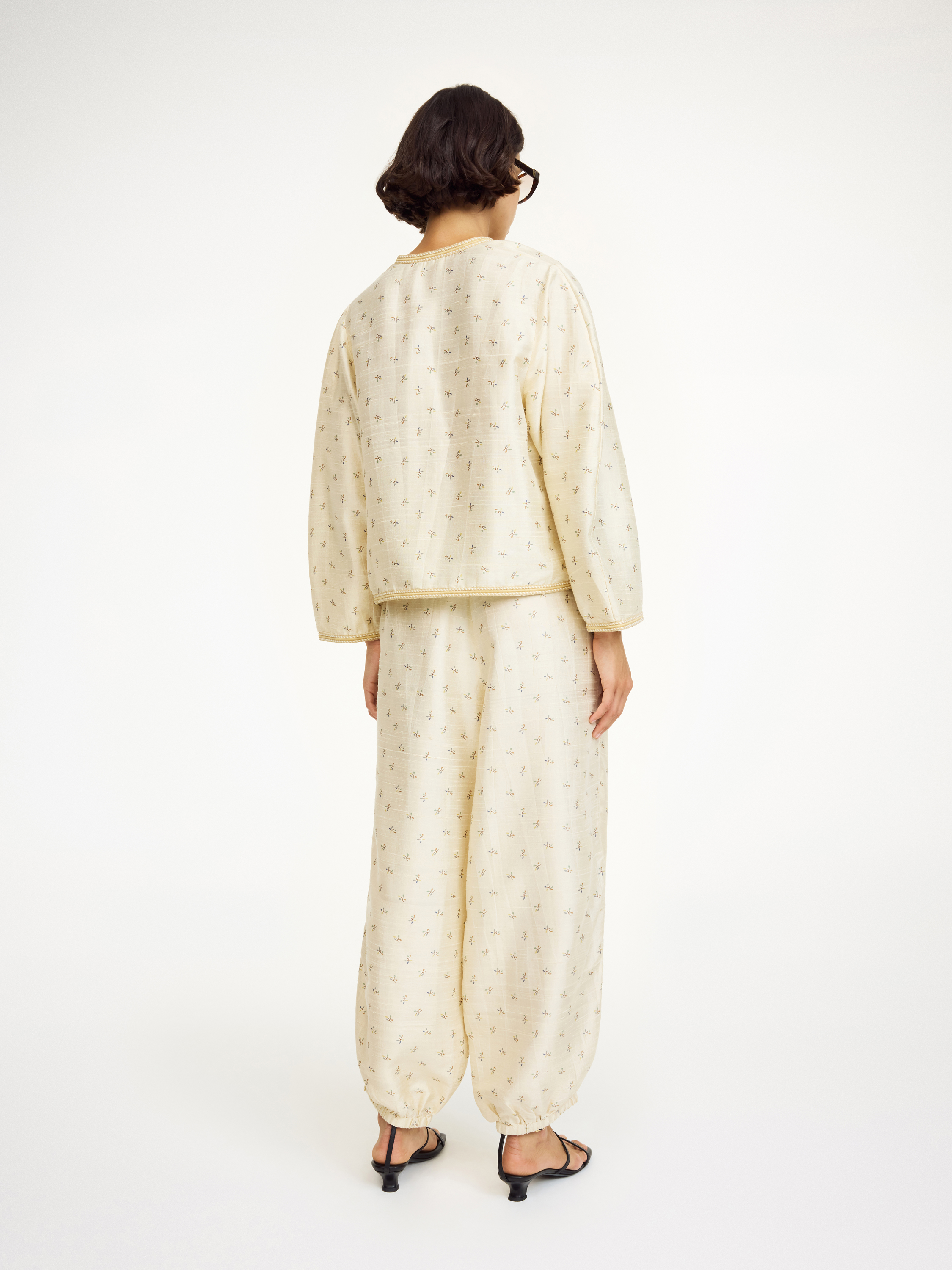 BY MALENE BIRGER LUMONAS SILK TROUSERS