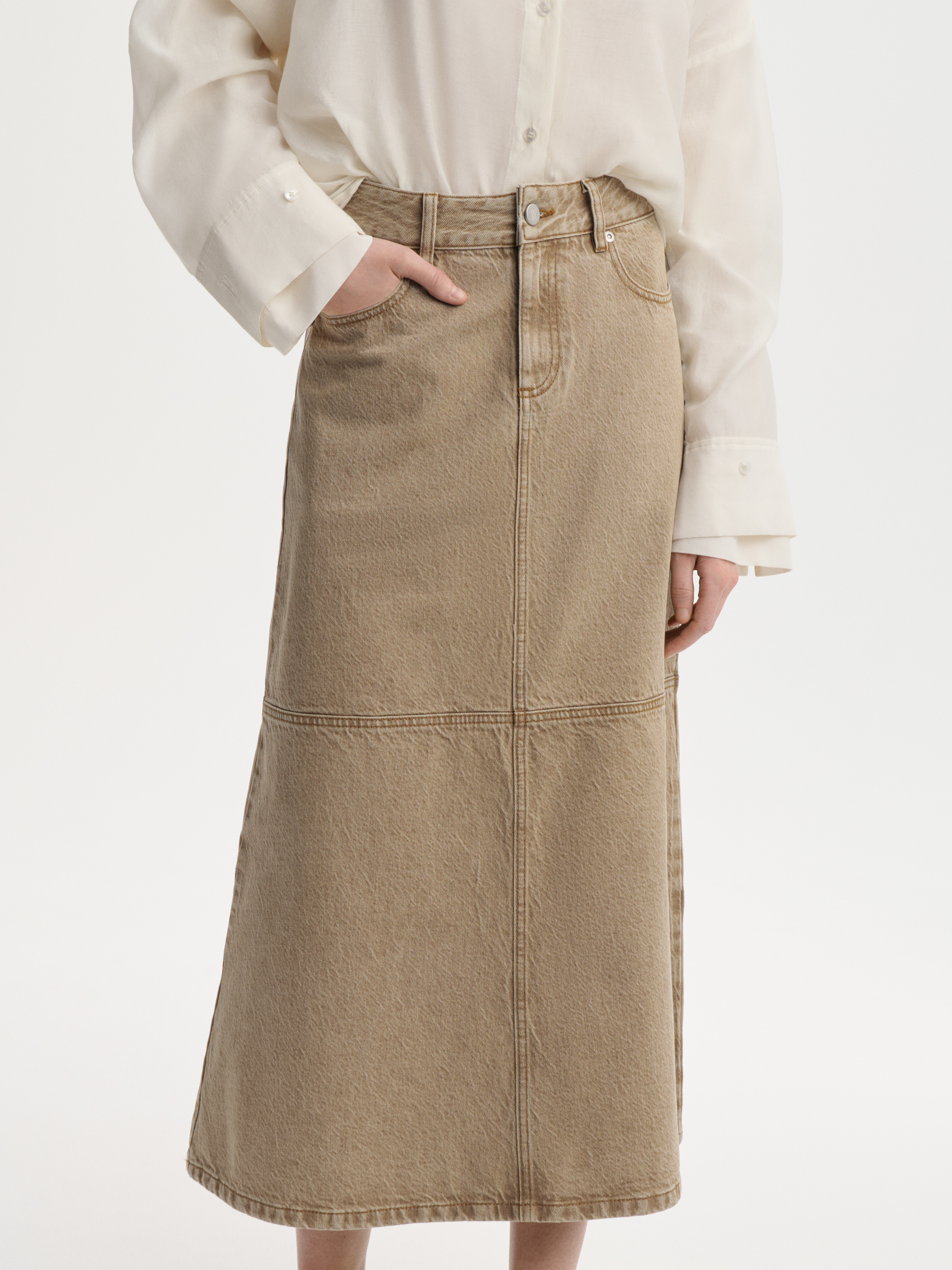 Solene Denim Skirt