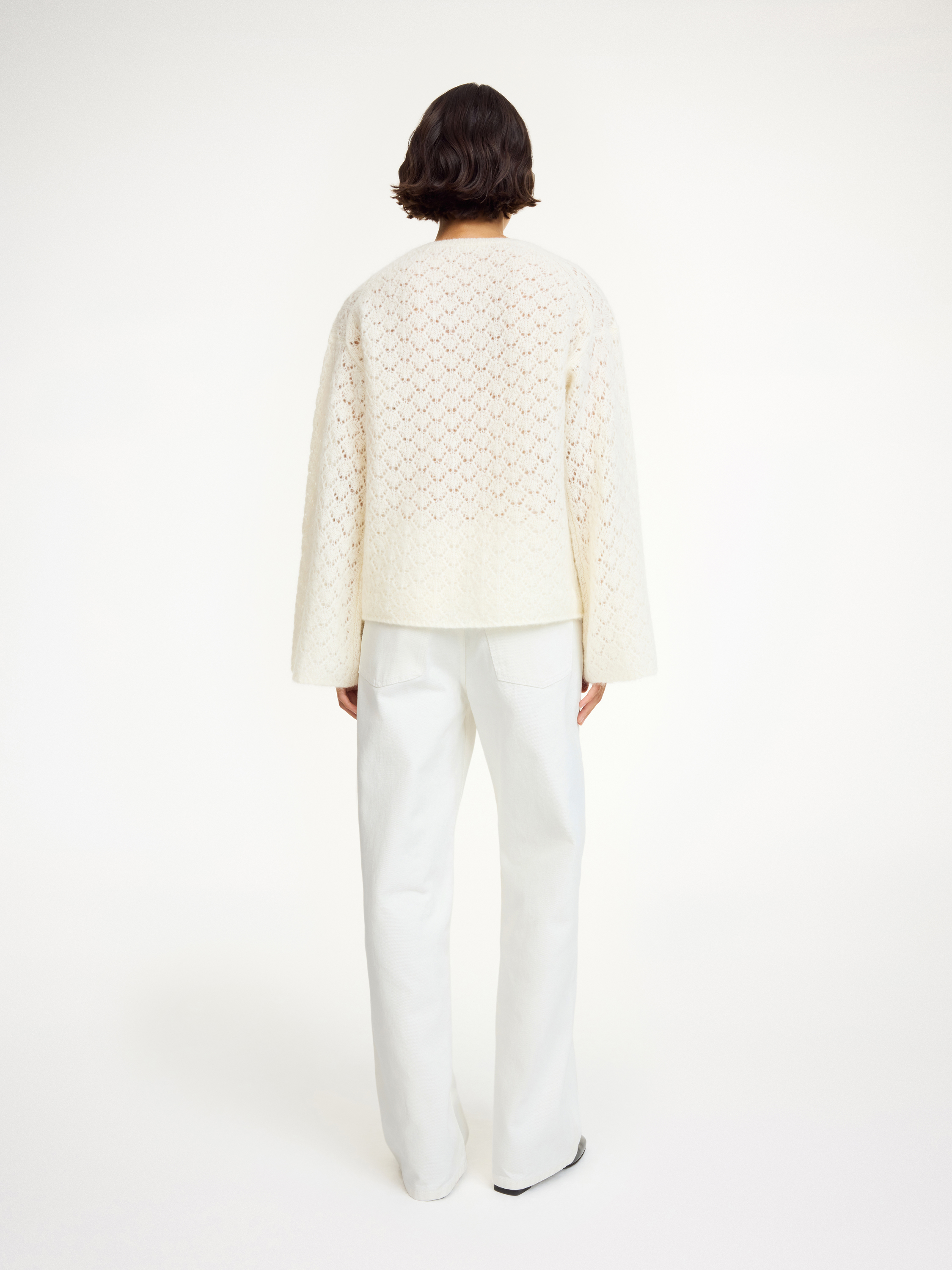 By Malene Birger Cimone Sweater In Soft White