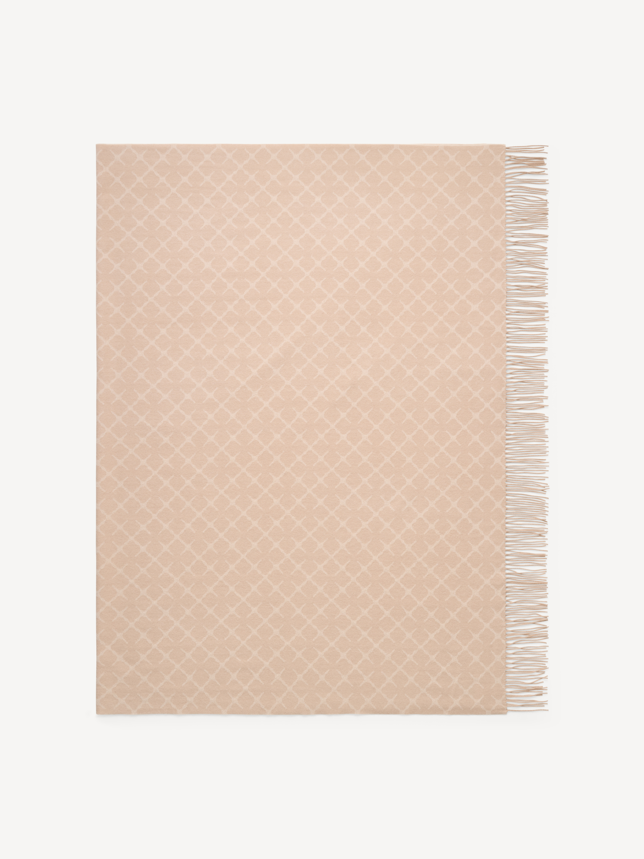 By Malene Birger Ada Wool Blanket In White