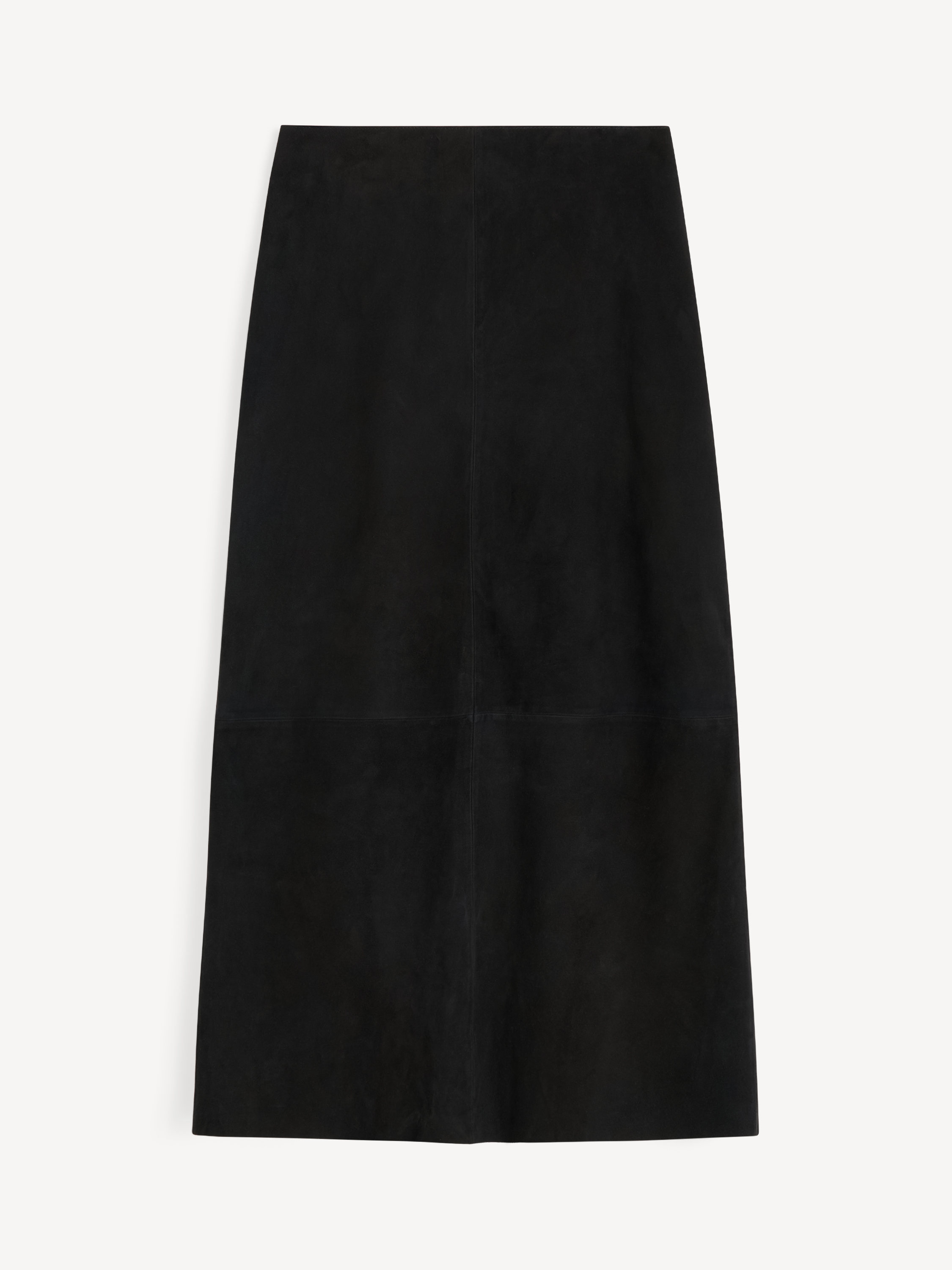 By Malene Birger Women's Black Palomie Suede Maxi Skirt Size 44
