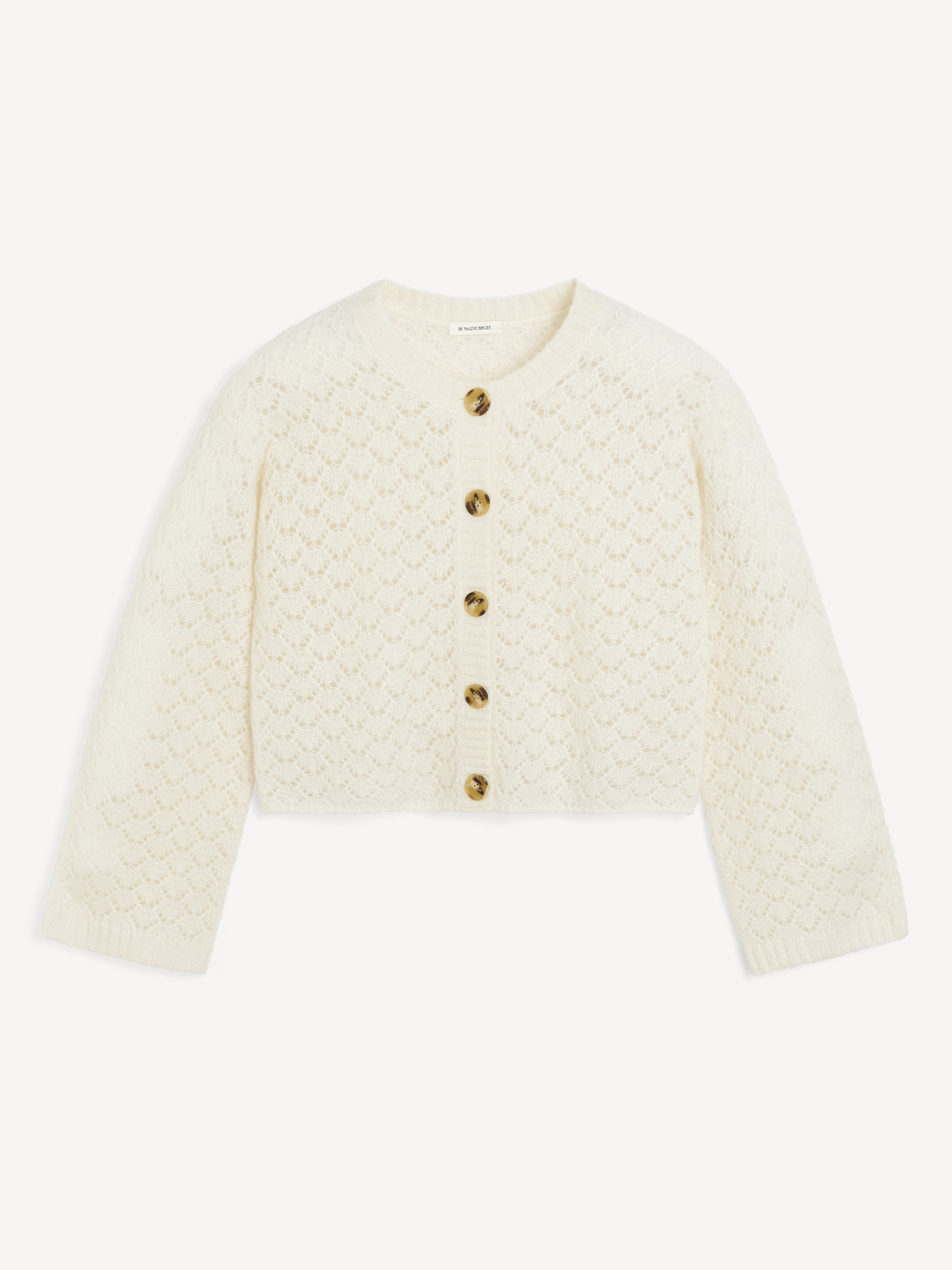 By Malene Birger Cierrou Cardigan In Soft White