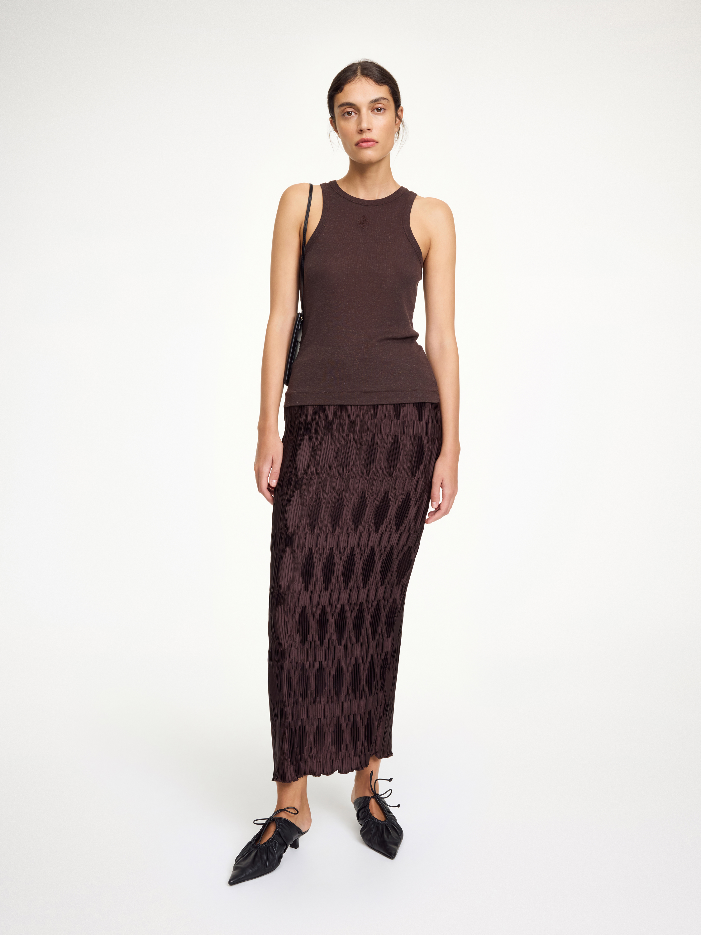 By Malene Birger Elisas Maxi Skirt In Brown